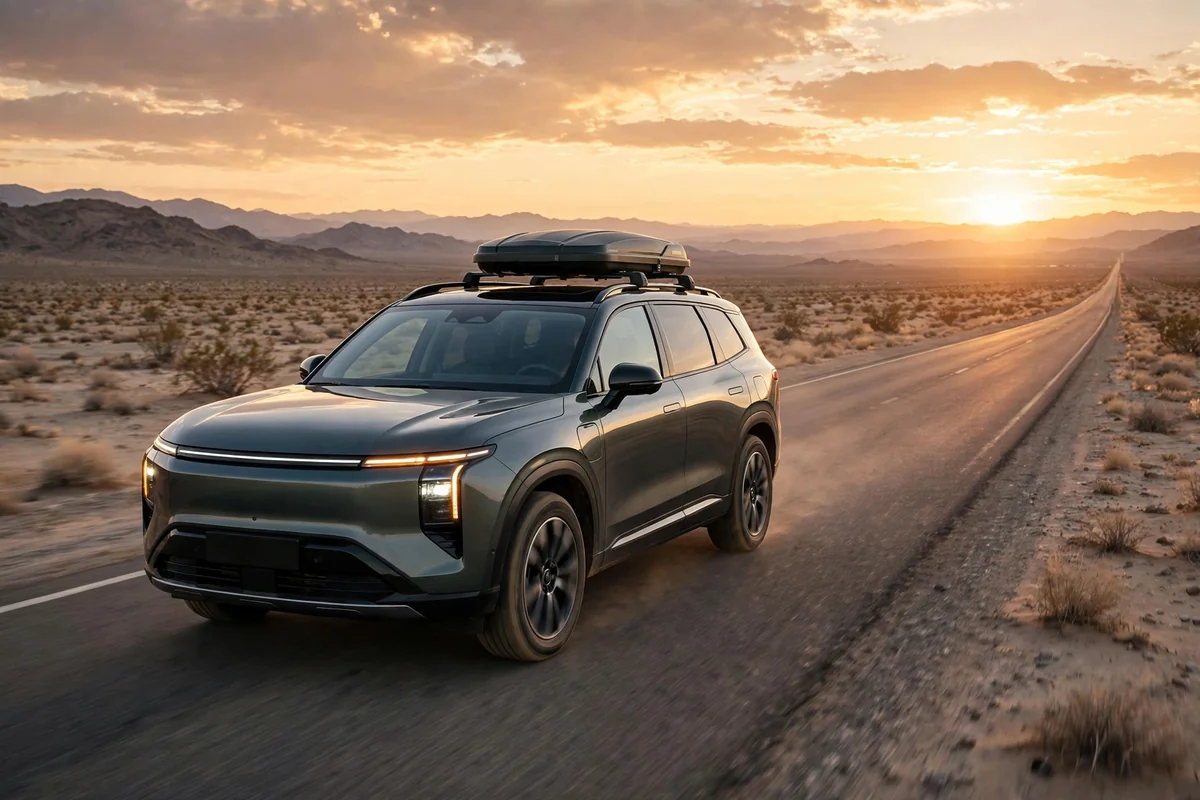 Leapmotor C16 EREV en viaje familiar