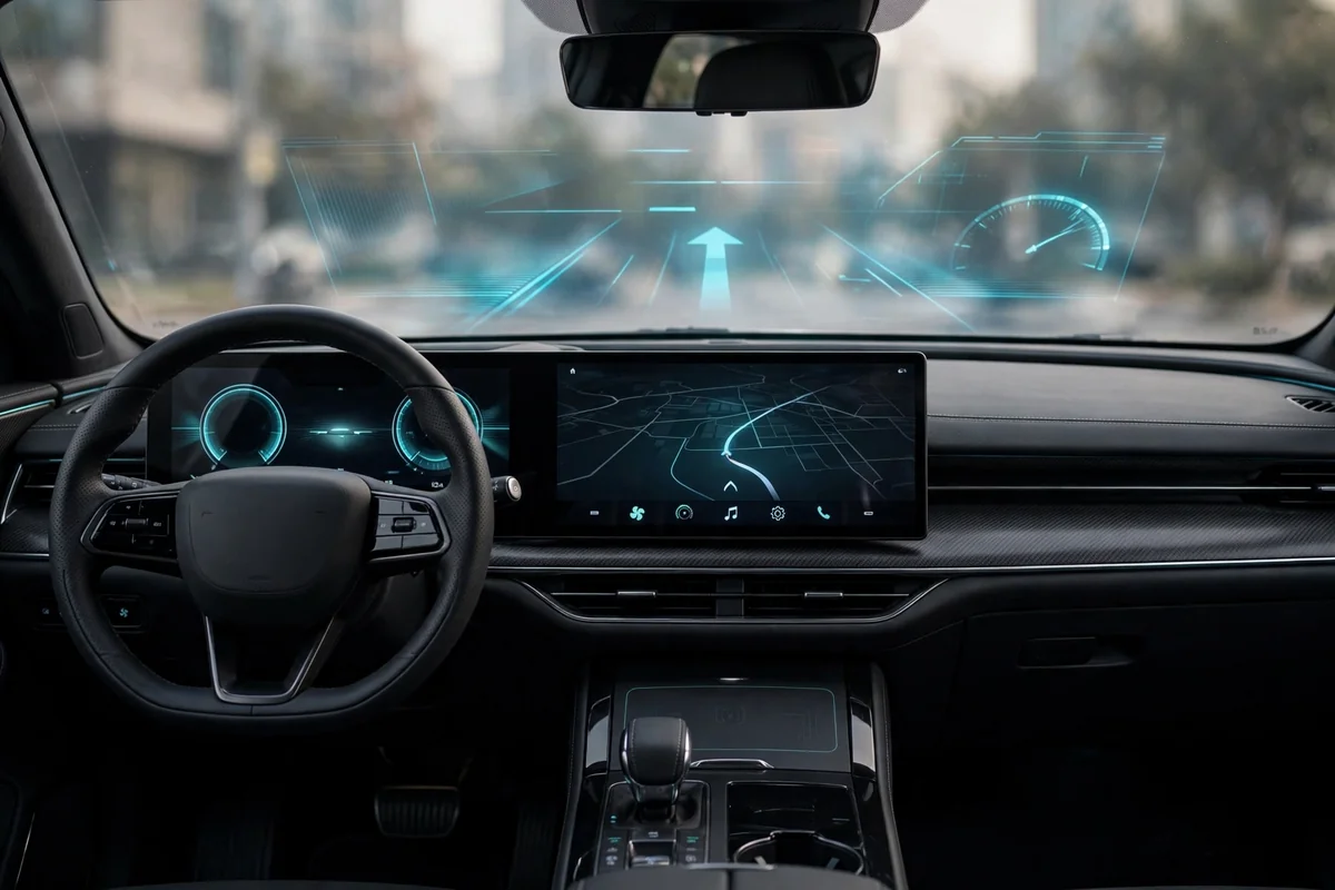 Interior oficial del Leapmotor C16 EREV