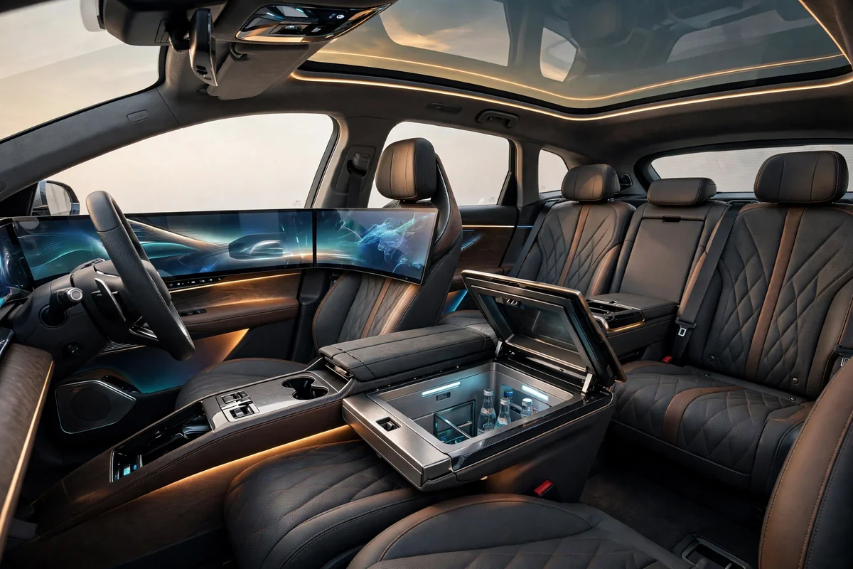 Interior del Leapmotor D19