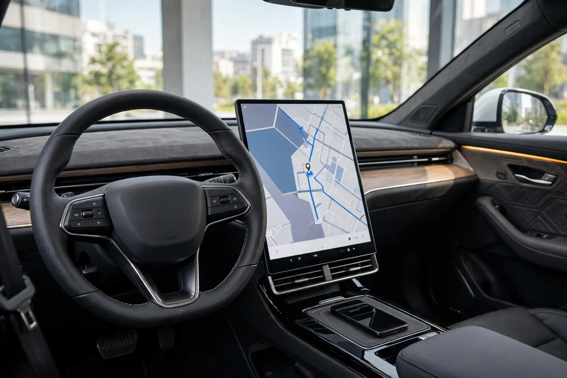 Interior oficial del Lepas L6 EV