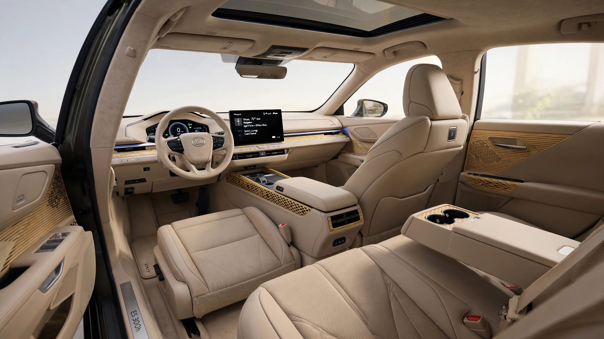 Interior oficial del Lexus ES 300h