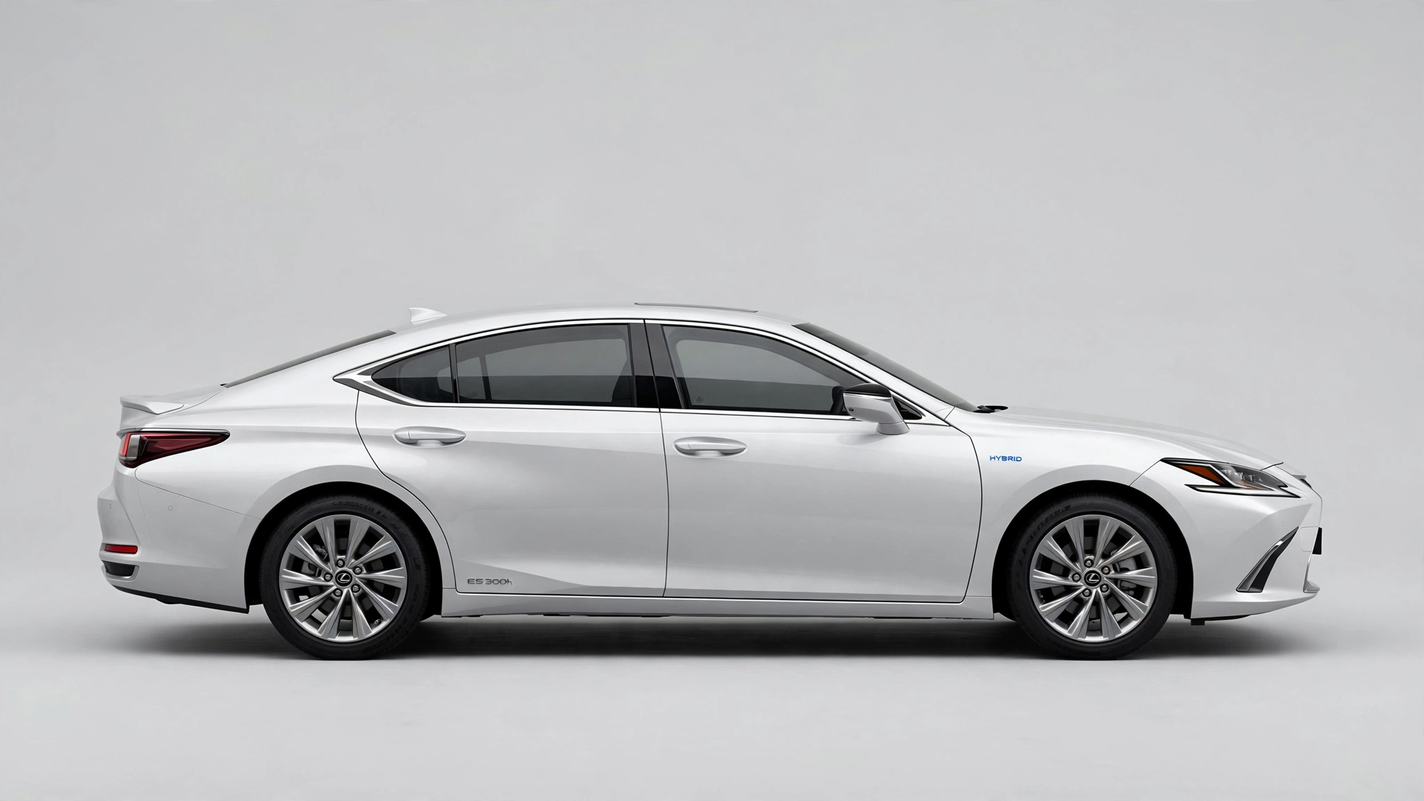 Lexus ES 300h 2026, vista lateral