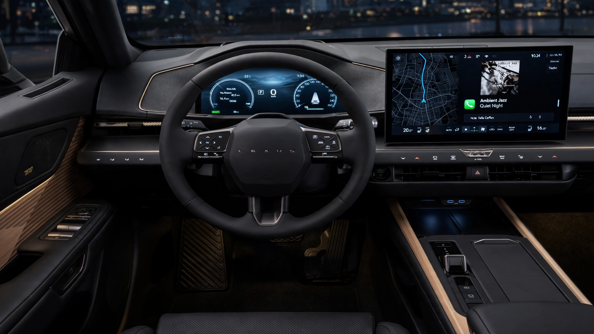 Interior oficial del Lexus ES 350e