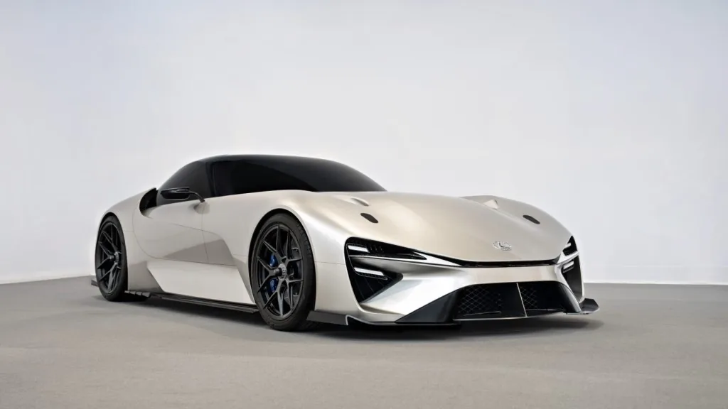 Lexus Electrified Sport concept, frontal tres cuartos