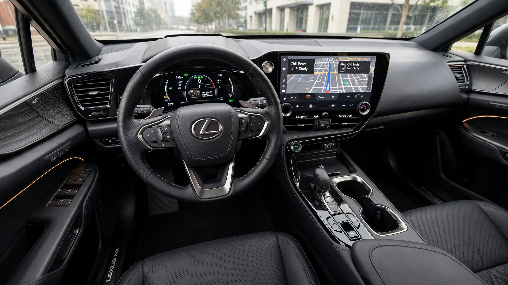 Interior oficial del Lexus NX 350h