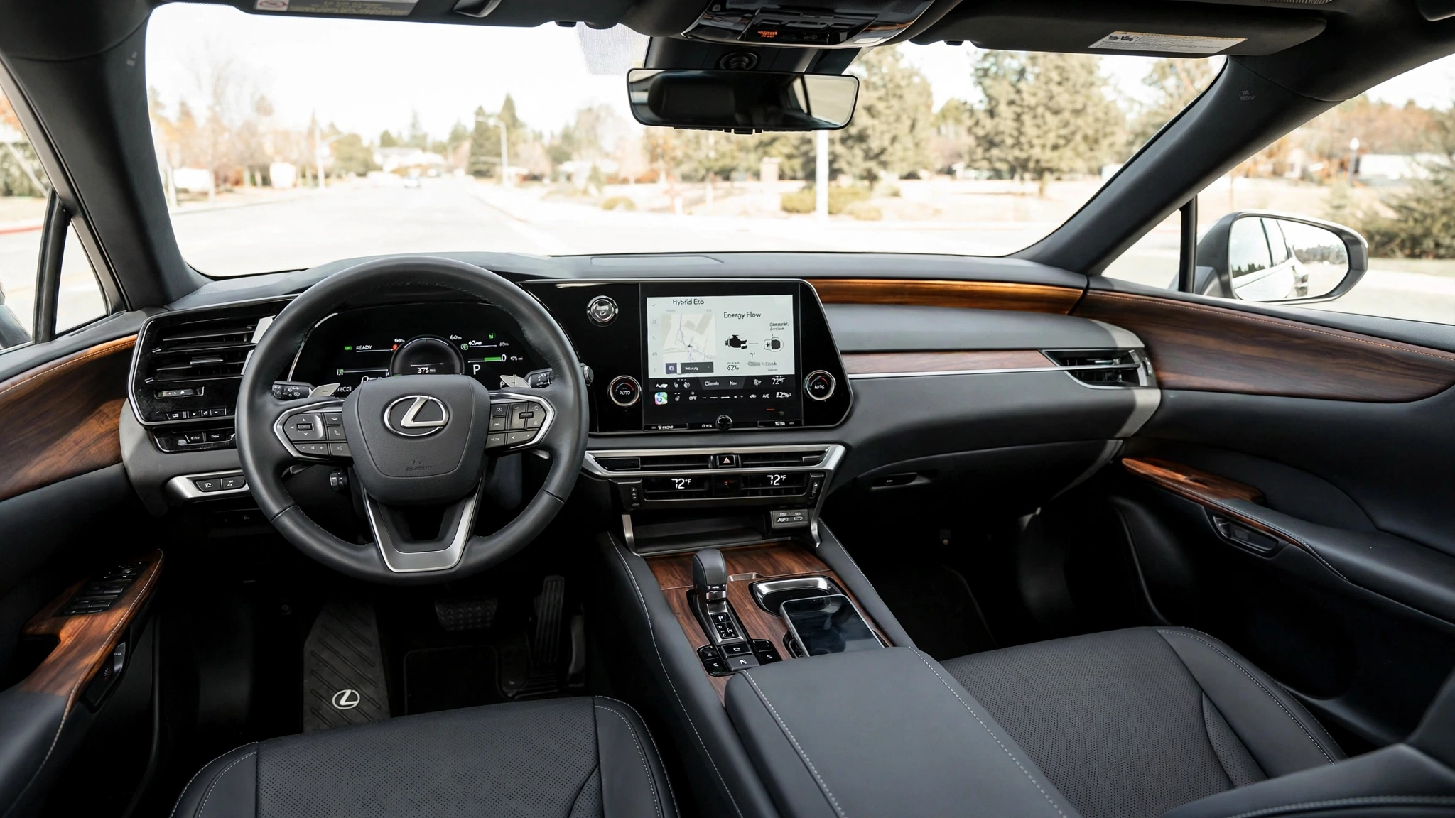 Interior oficial del Lexus RX 350h
