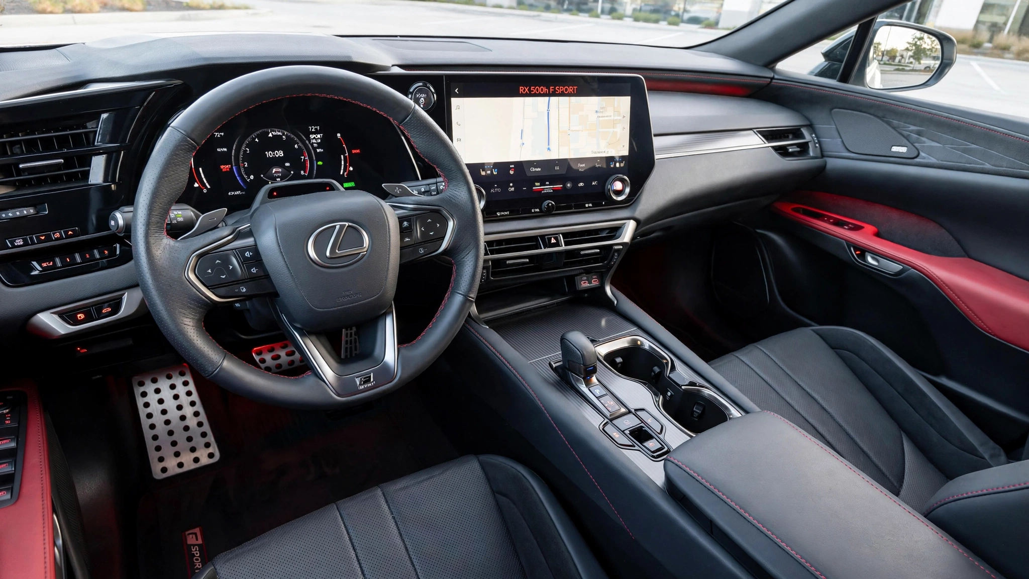Interior oficial del Lexus RX 500h