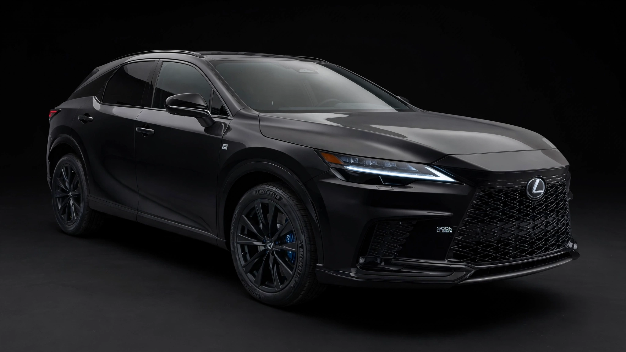 Lexus RX 500h F Sport, vista frontal