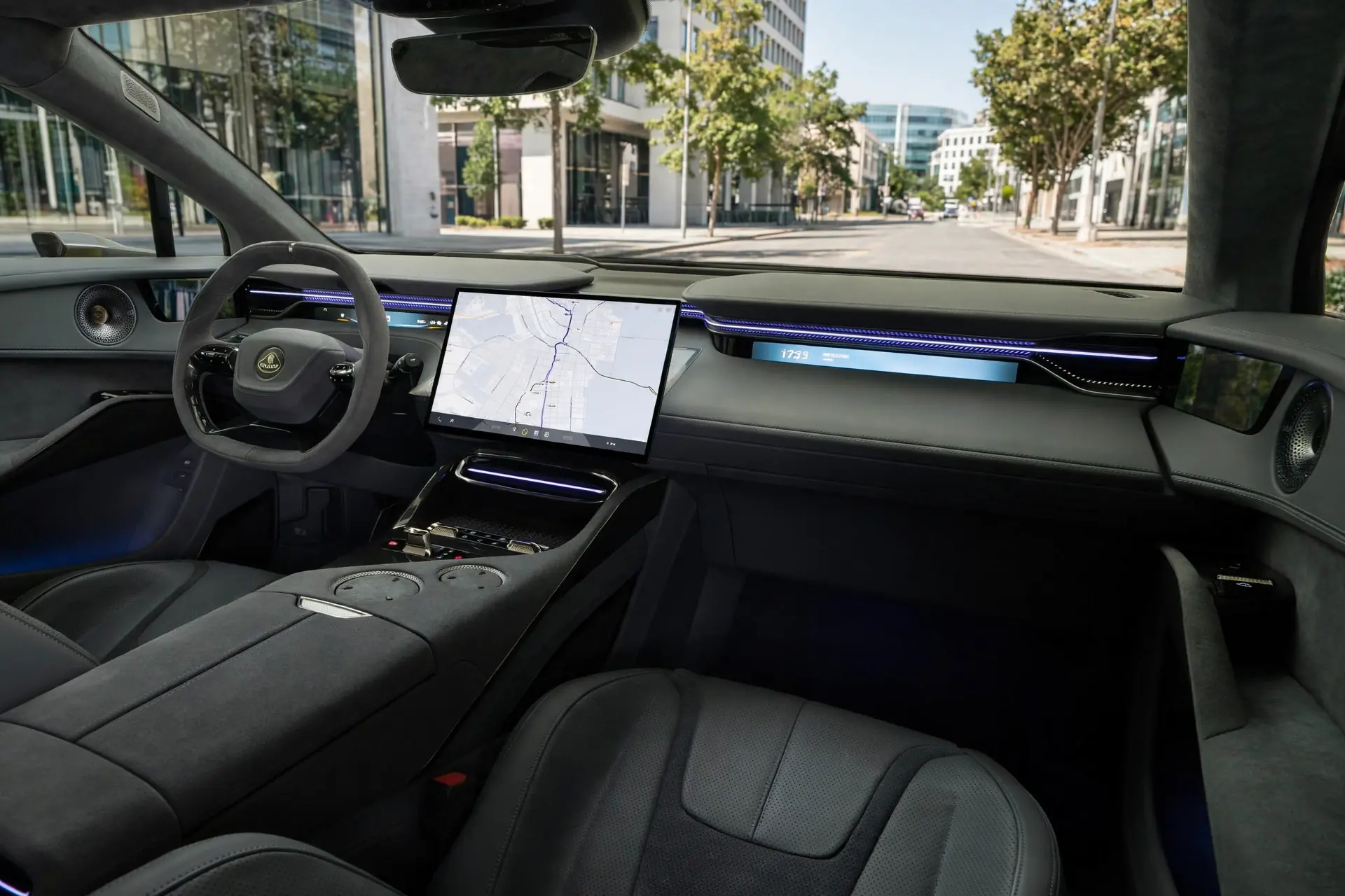 Interior oficial del Lotus Eletre 600