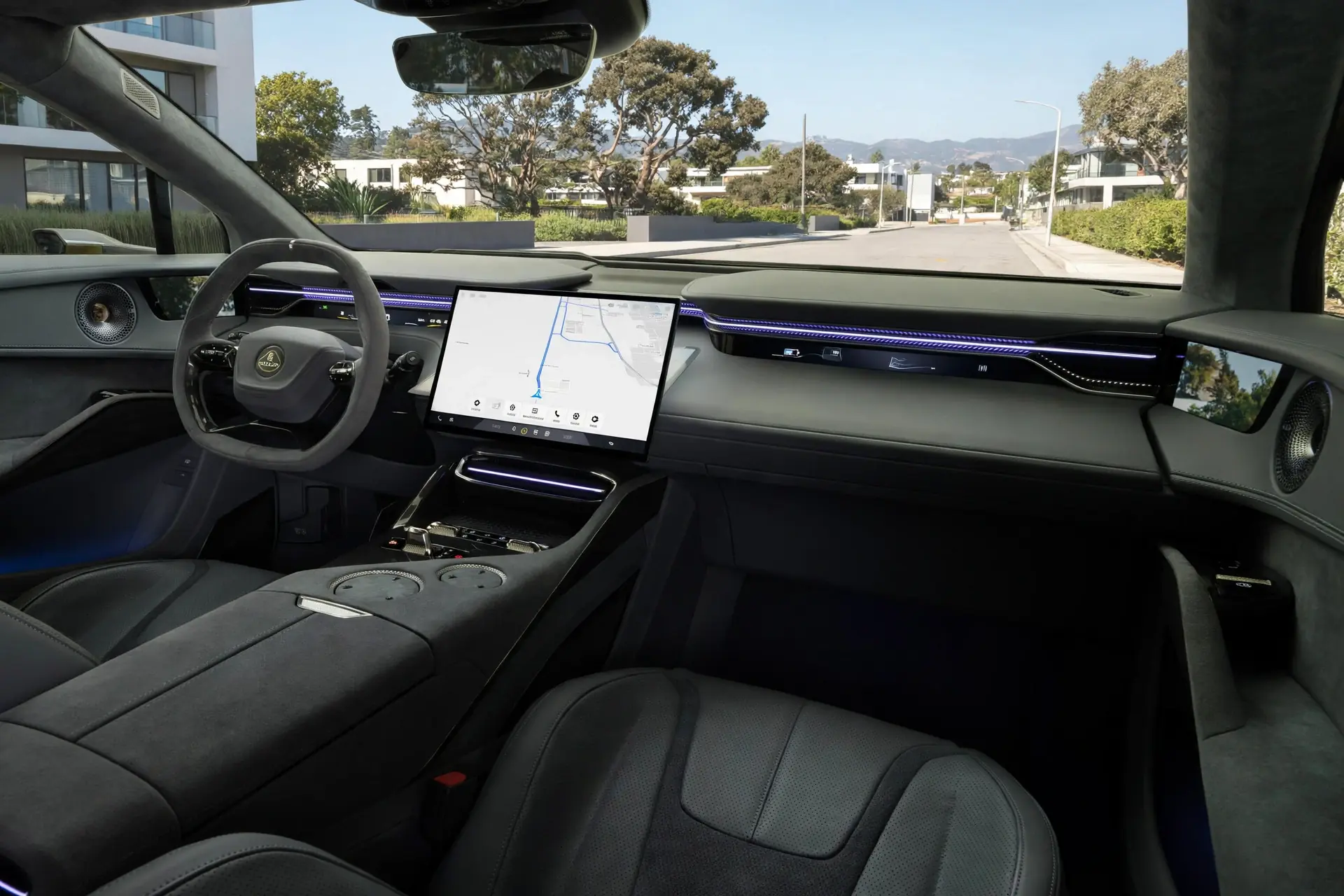 Interior oficial del Lotus Eletre X H550