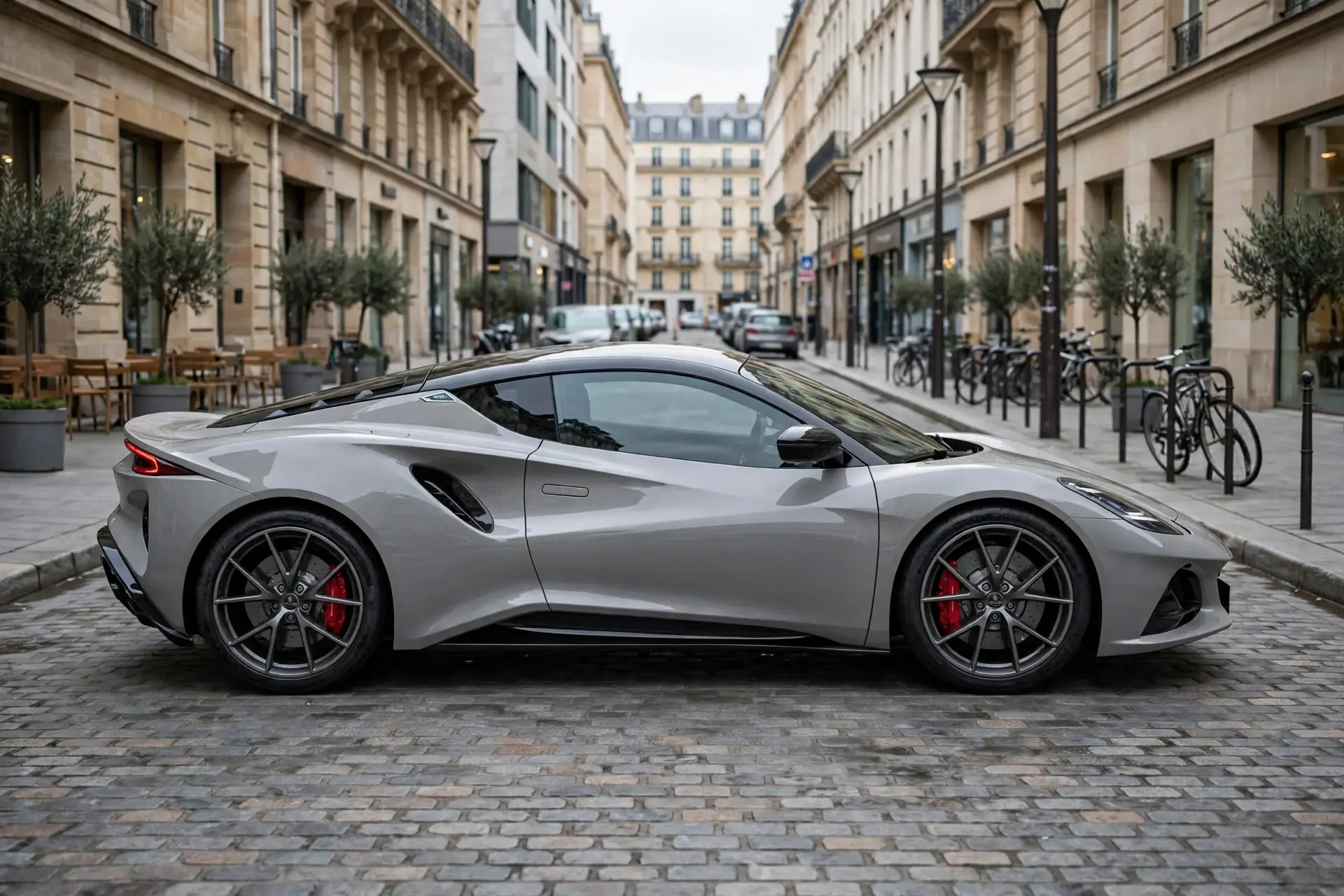 Lotus Emira Turbo SE, vista lateral