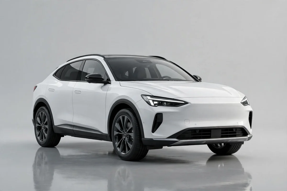 Lynk & Co 05 EM-P, SUV coupé híbrido enchufable, tres cuartos delantero