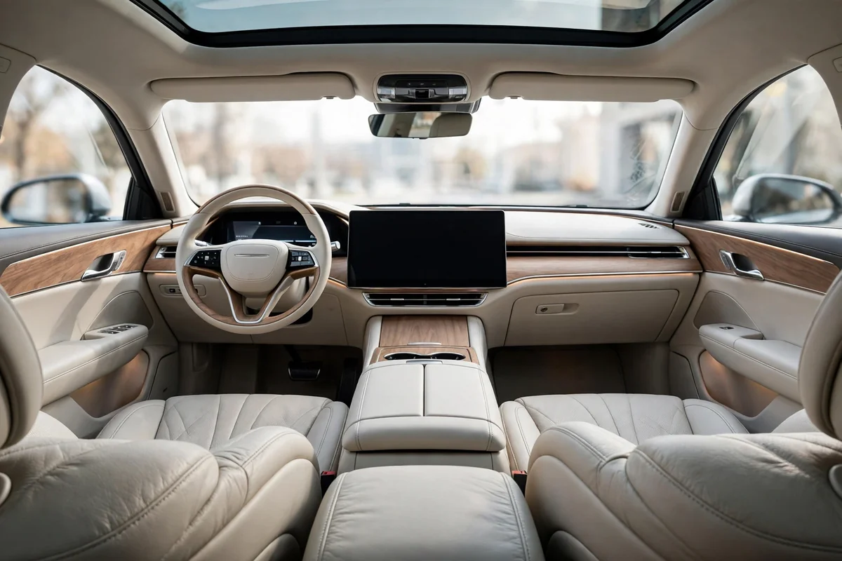 Interior oficial del Lynk & Co 07 EM-P