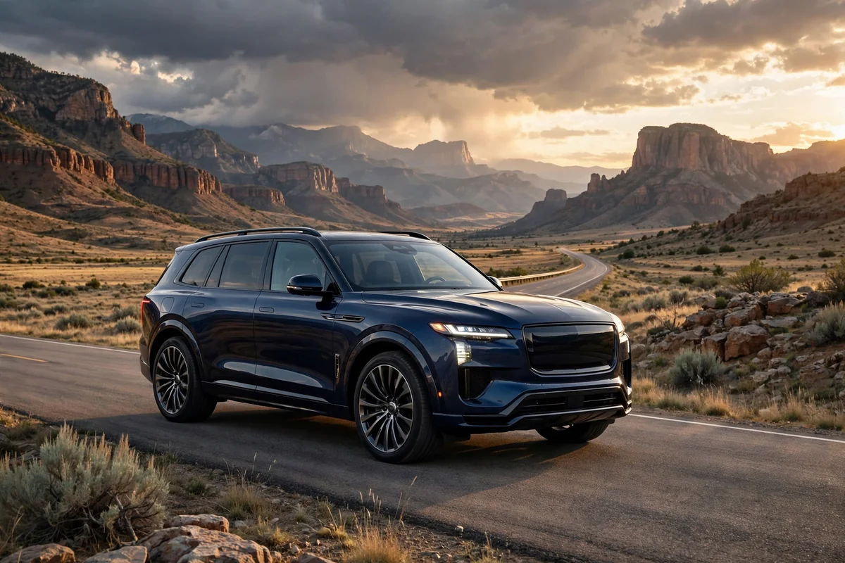 Lynk & Co 900 EM-P en una carretera