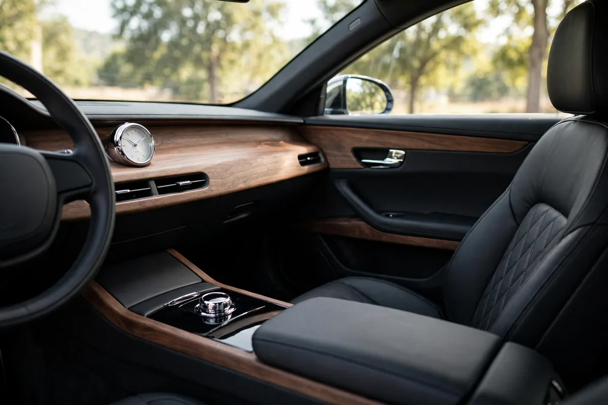 Interior oficial del Maserati Ghibli GT