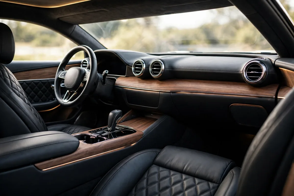 Interior oficial del Maserati Ghibli Modena