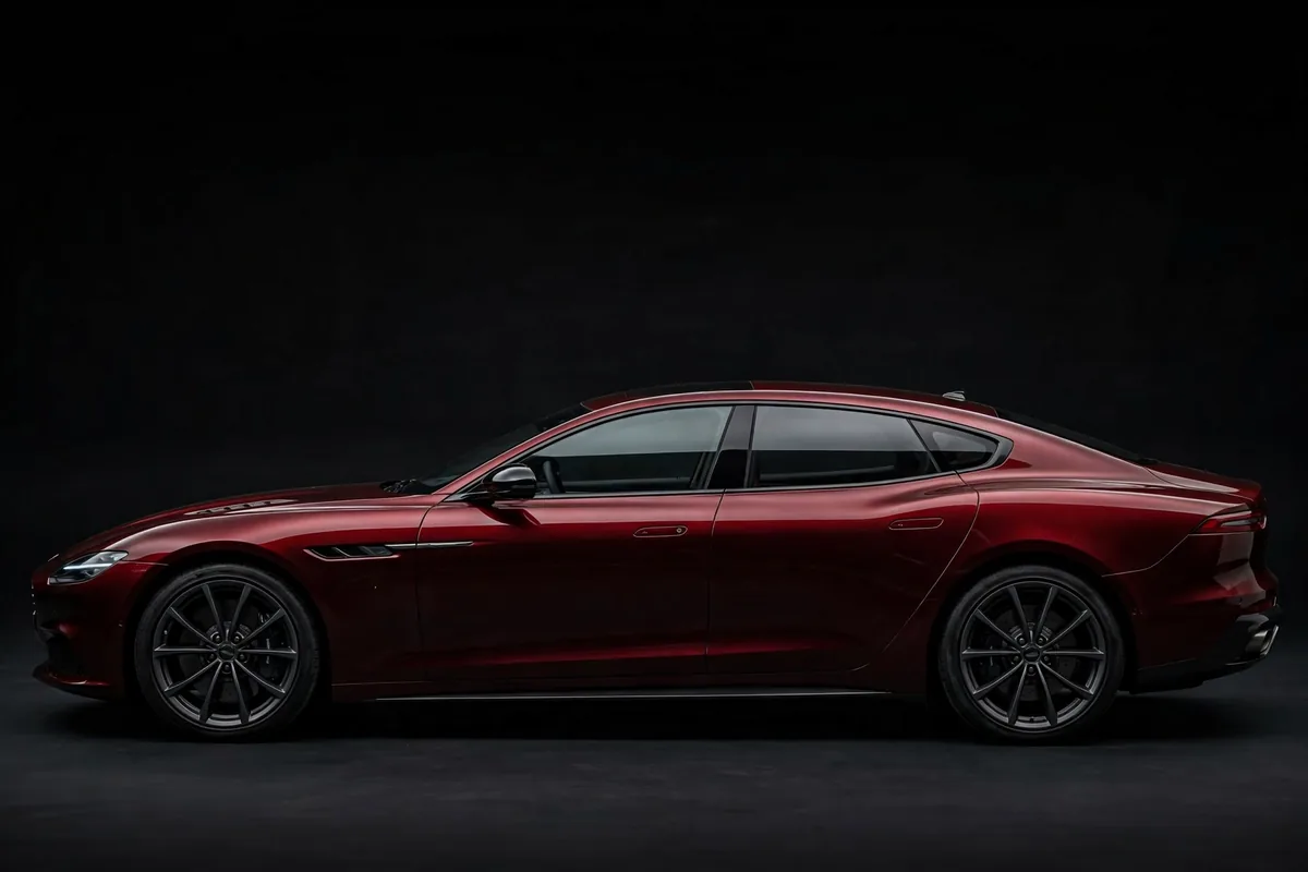 Maserati Ghibli Modena, vista lateral en estudio