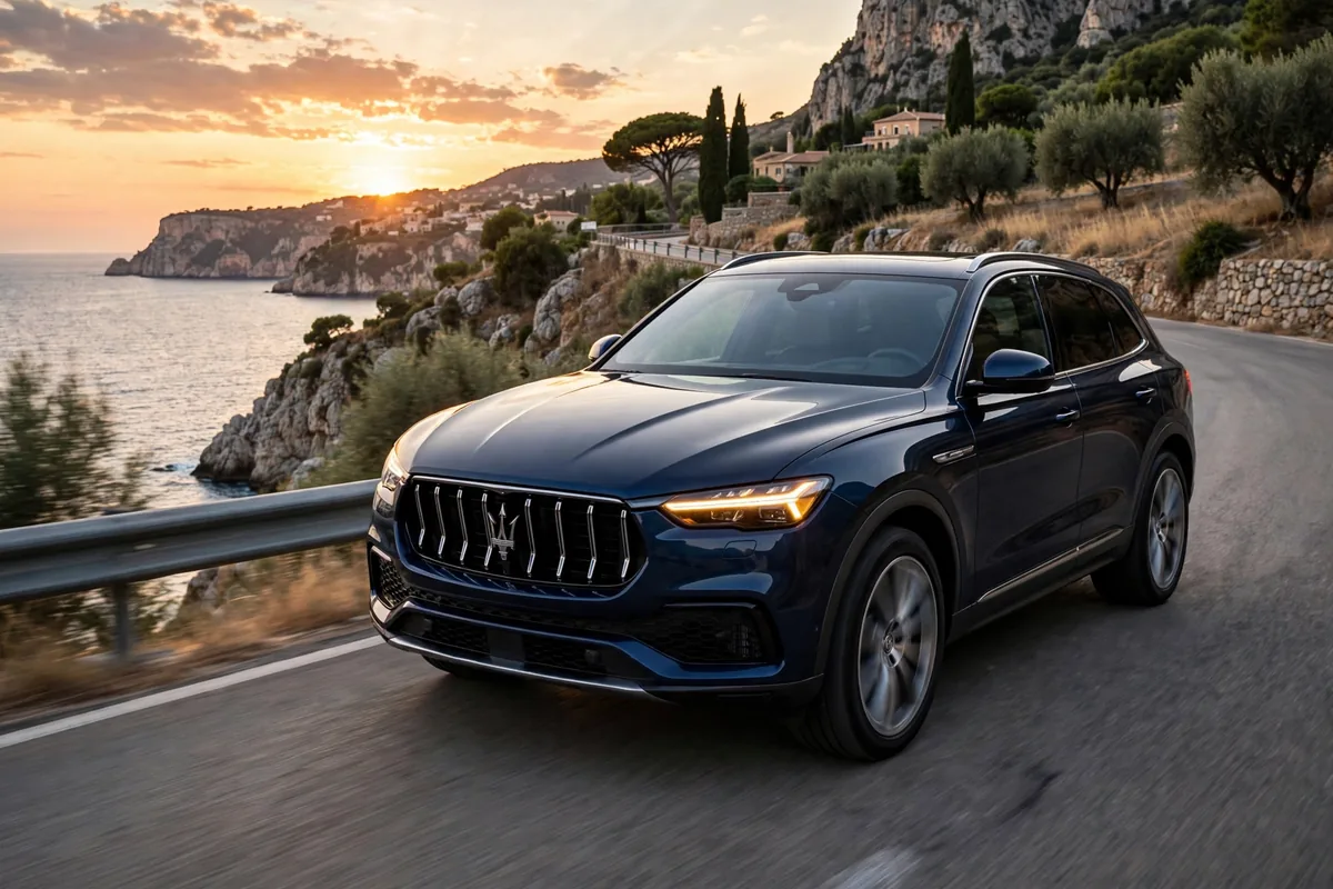 Maserati Levante GT en carretera italiana