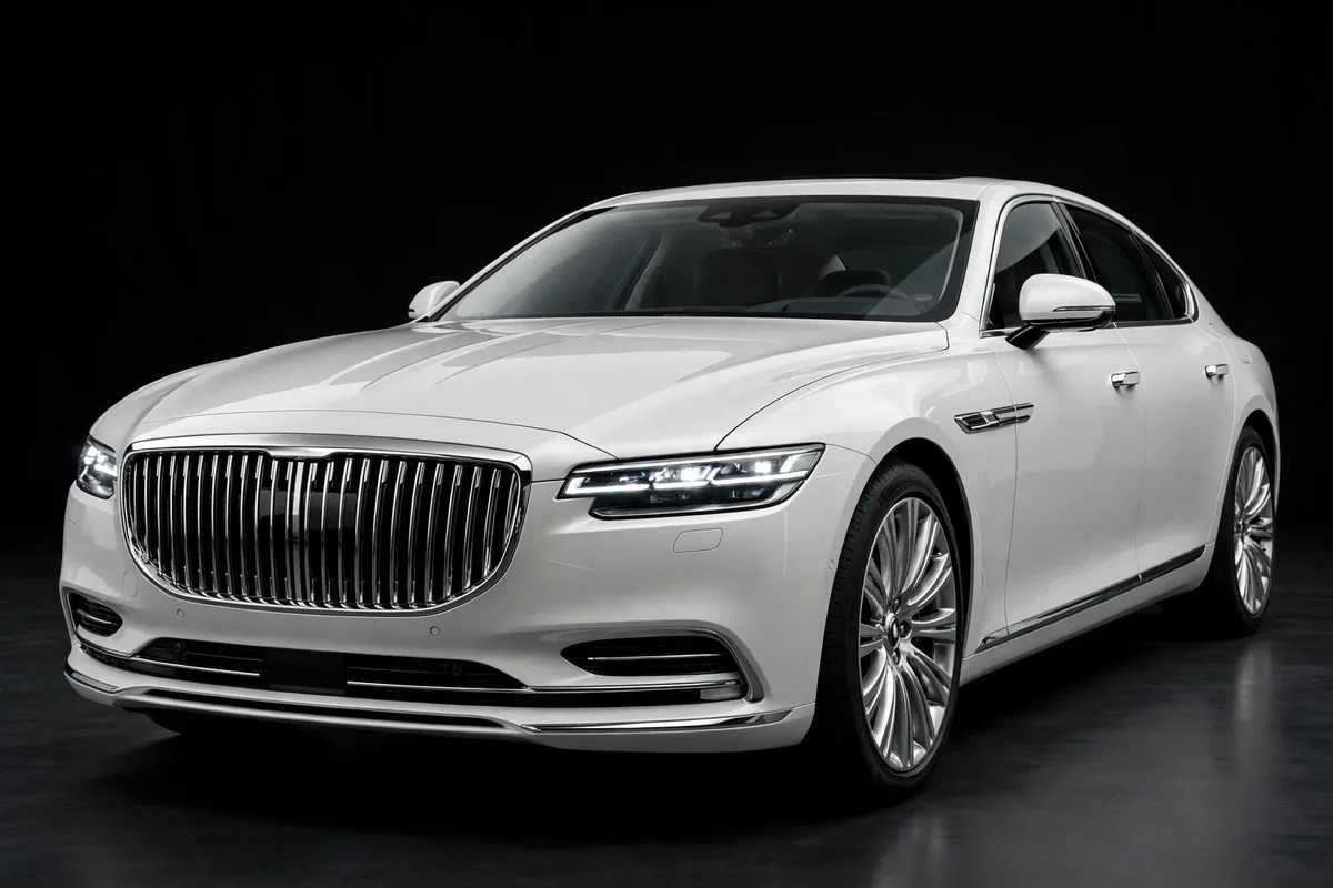 Maserati Quattroporte GT, vista lateral en estudio