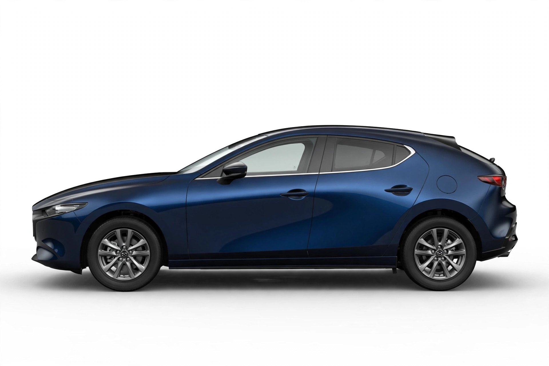 Mazda3 5 puertas e-SKYACTIV X 2026, vista lateral