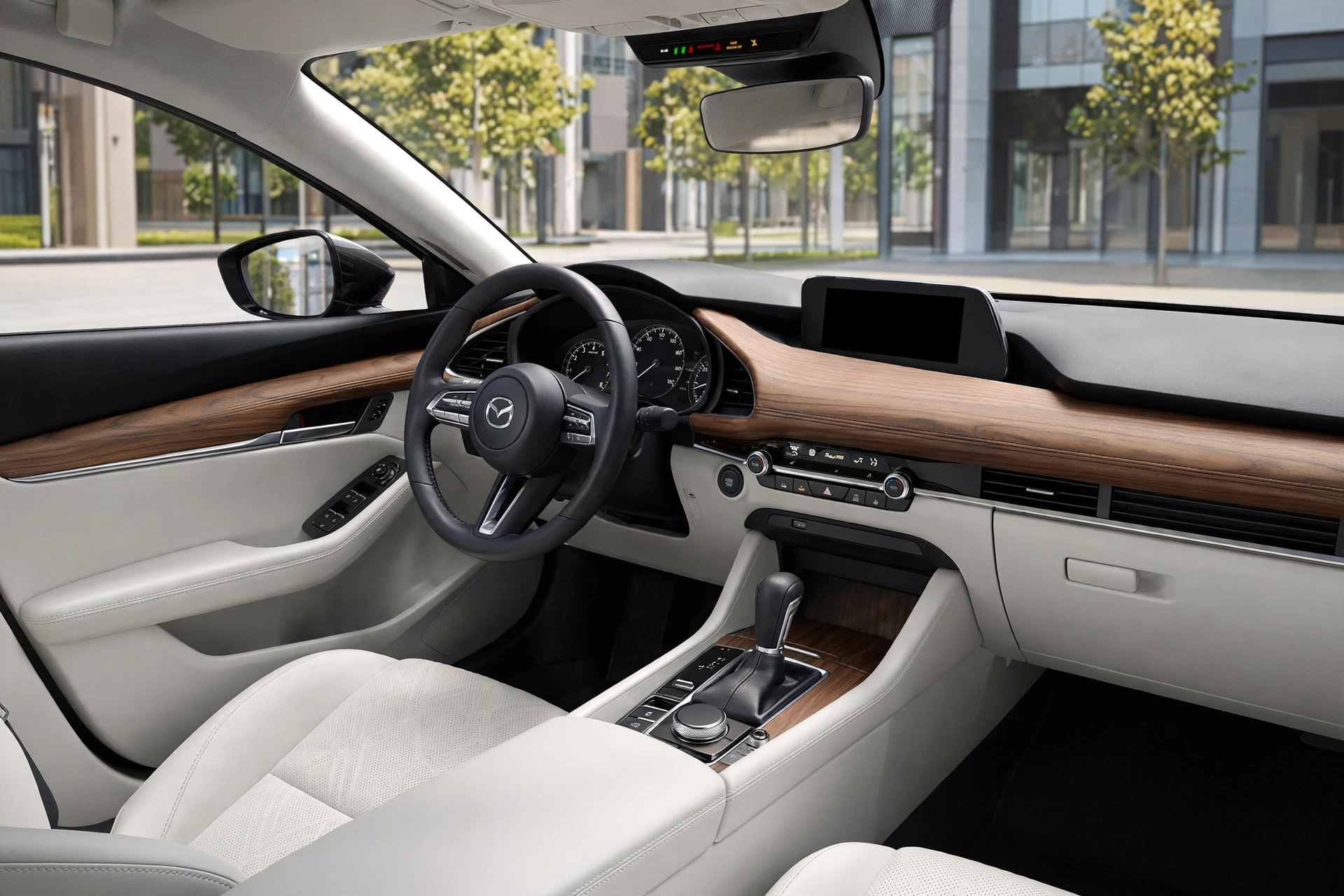 Interior oficial del Mazda Mazda3 Sedán 2.0 e-SKYACTIV X