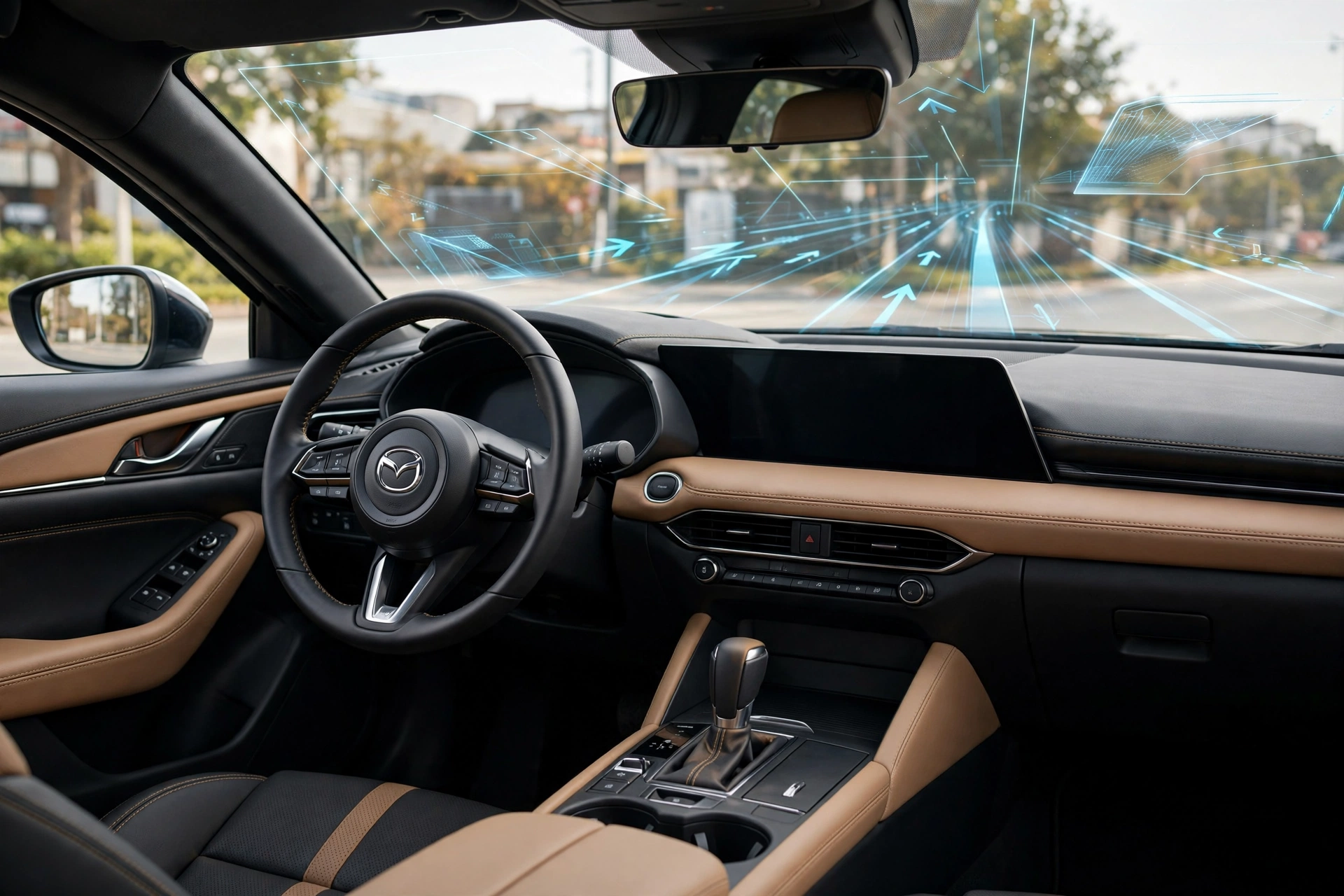 Interior oficial del Mazda Mazda6e Long Range