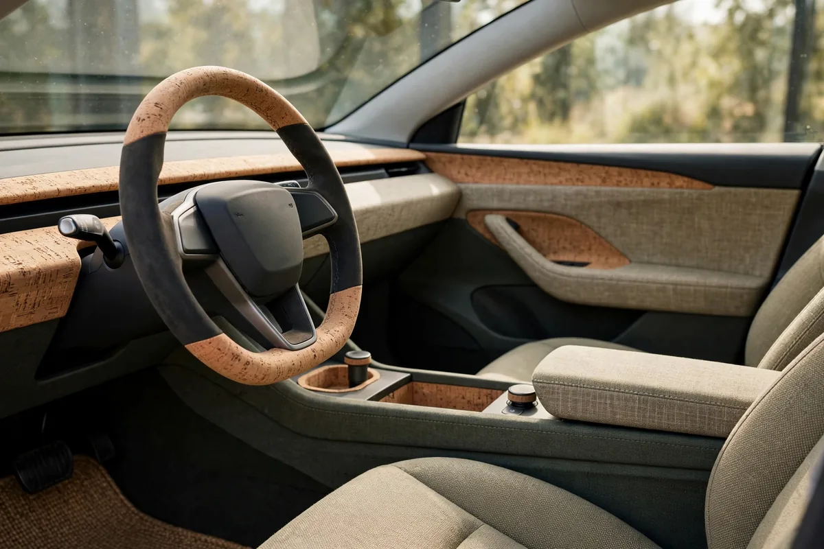 Interior oficial del Mazda MX-30 e-SkyActiv EV