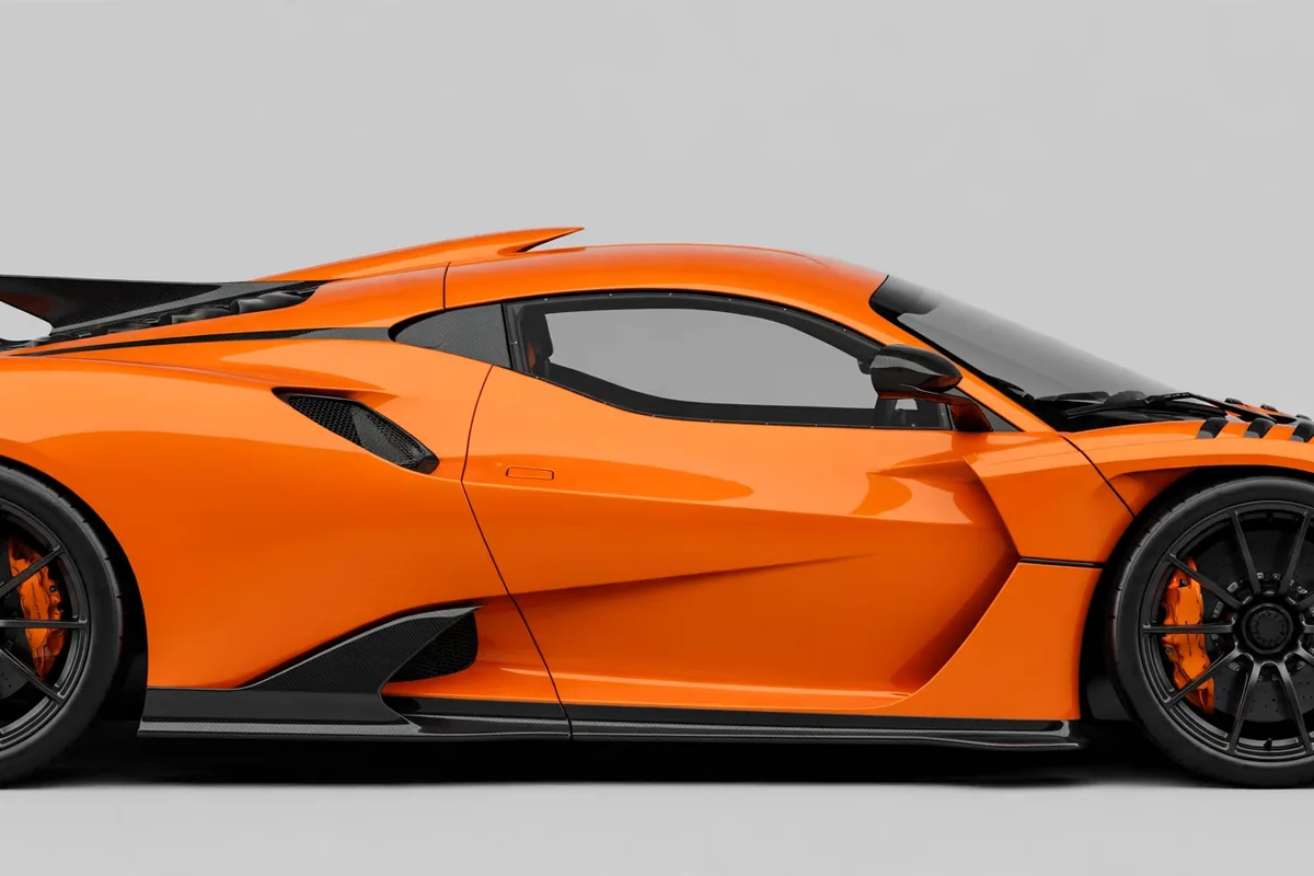 McLaren 788HS, vista lateral