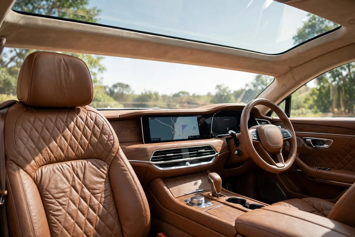 Interior oficial del McLaren GT