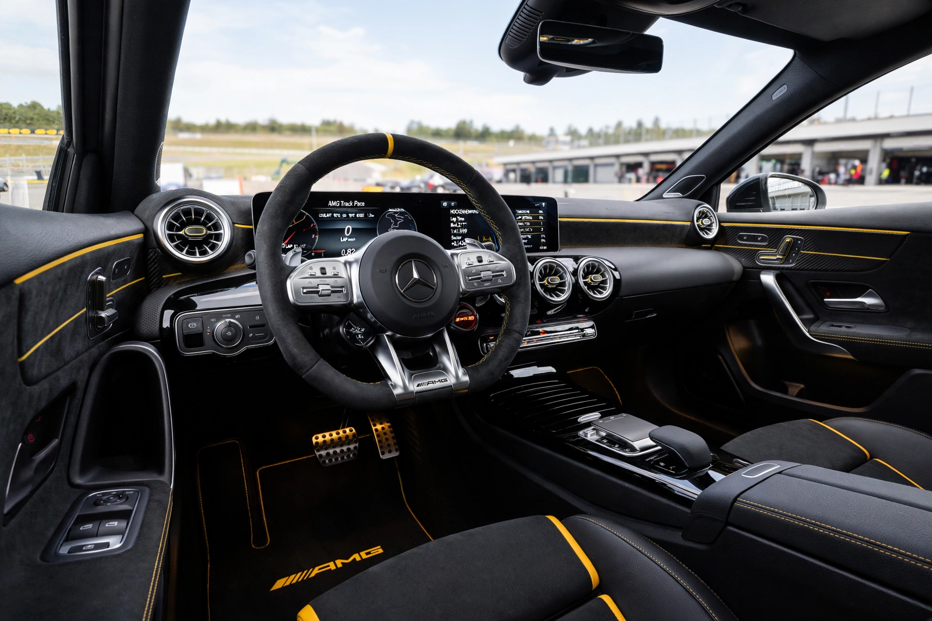 Interior del Mercedes-AMG A 45 S 4MATIC+