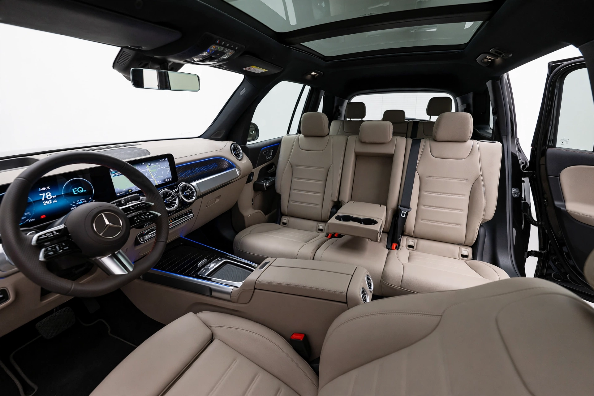 Interior oficial del Mercedes-Benz EQB 350 4MATIC