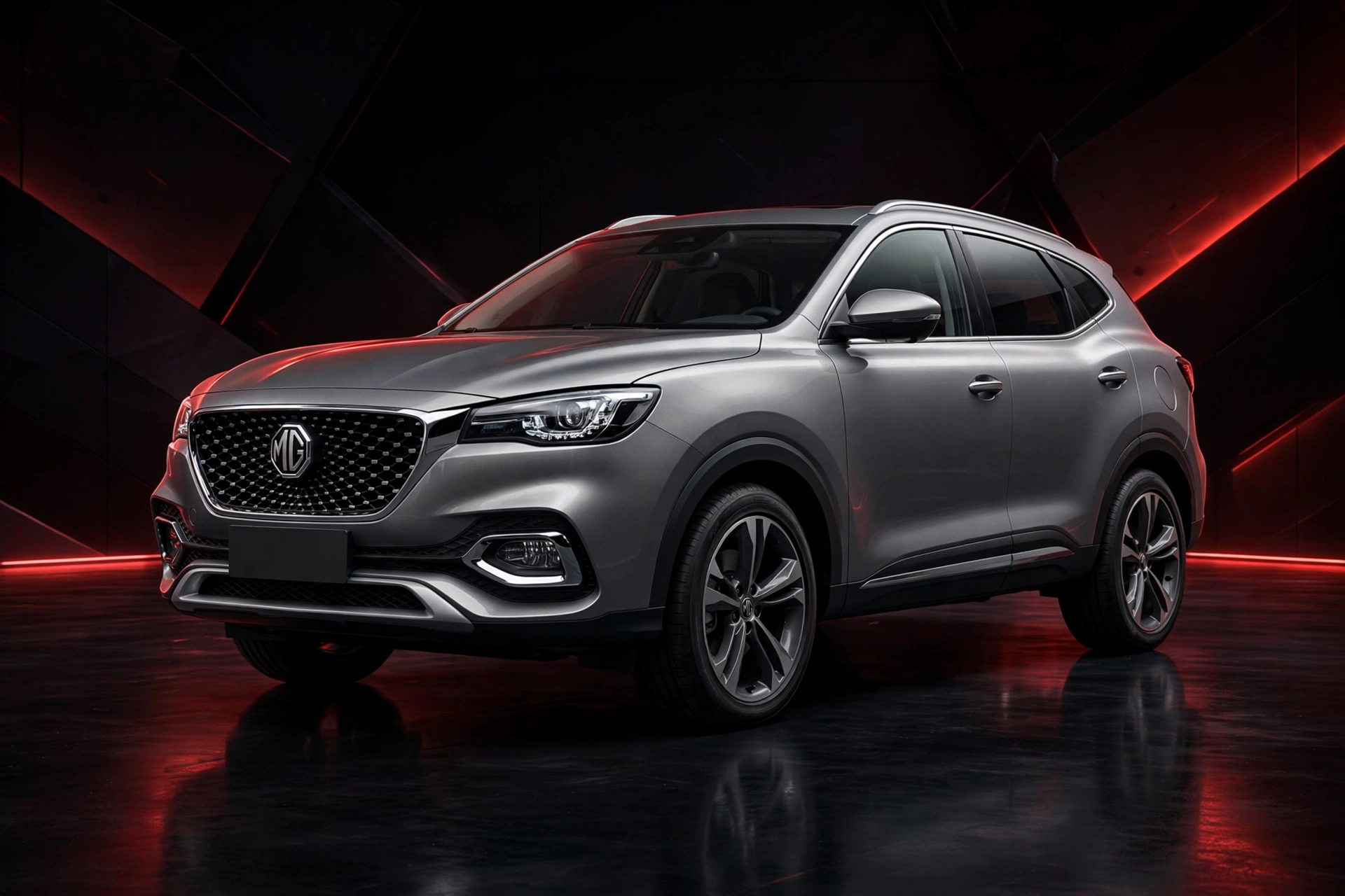 MG HS 1.5T gasolina, tres cuartos delantero