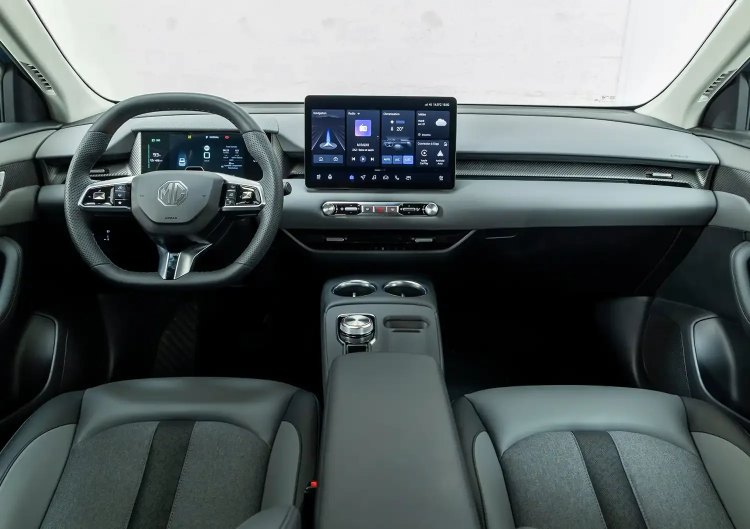 Interior del MG S5 EV