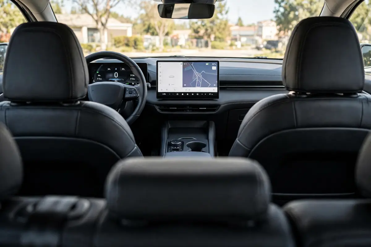 Interior del MG ZS EV