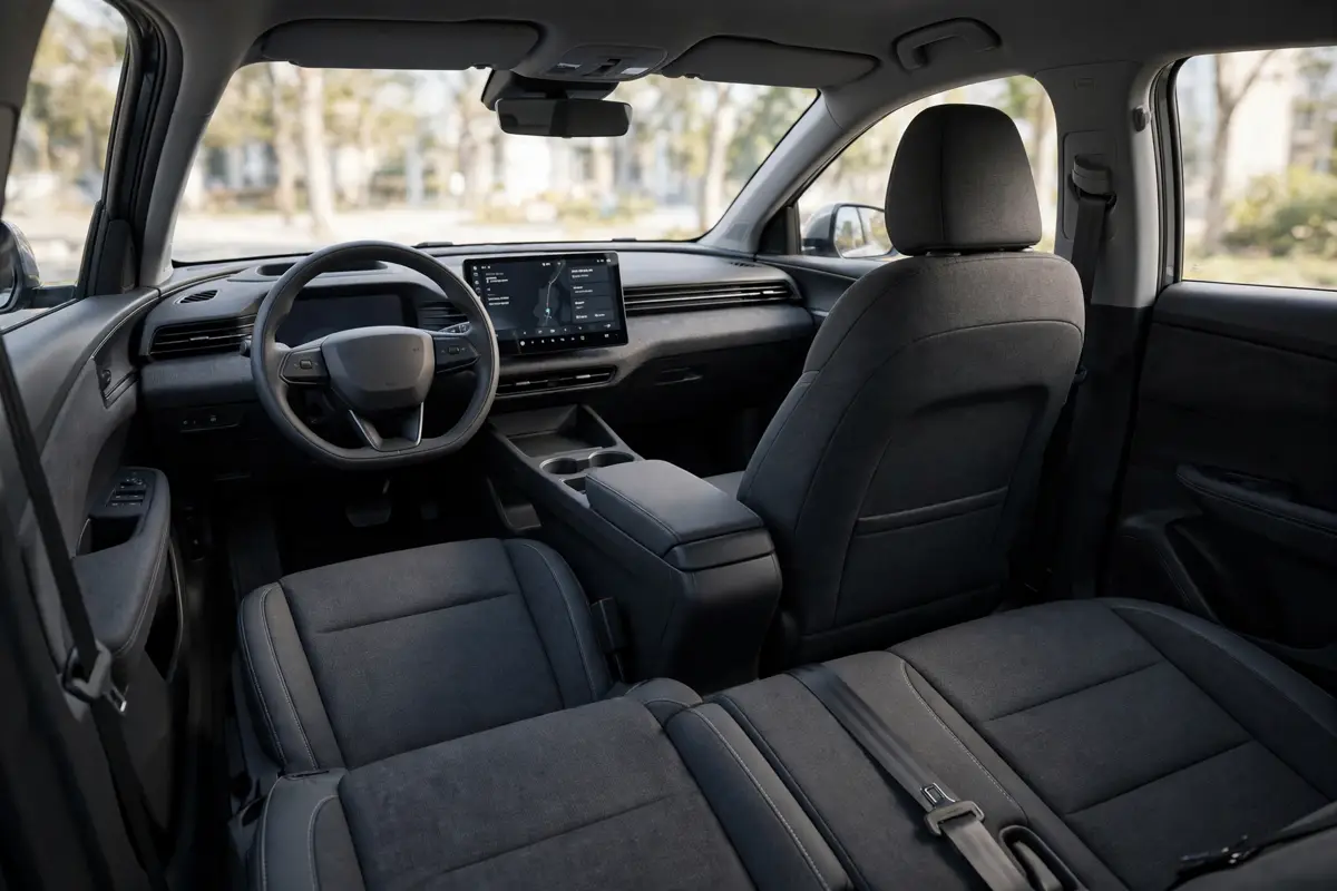 Interior del MG ZS EV