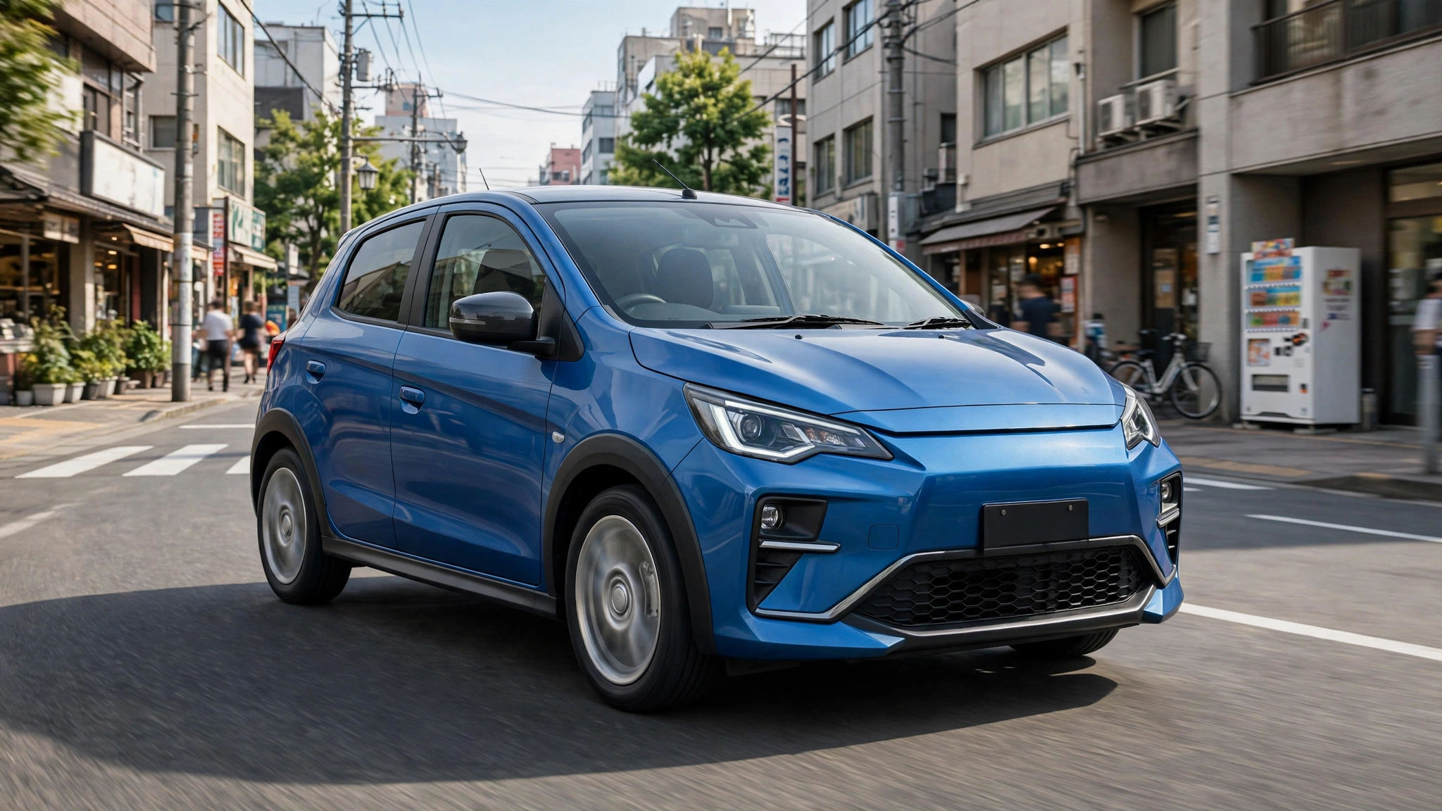 Mitsubishi Space Star 120 MPI 2025 en ciudad