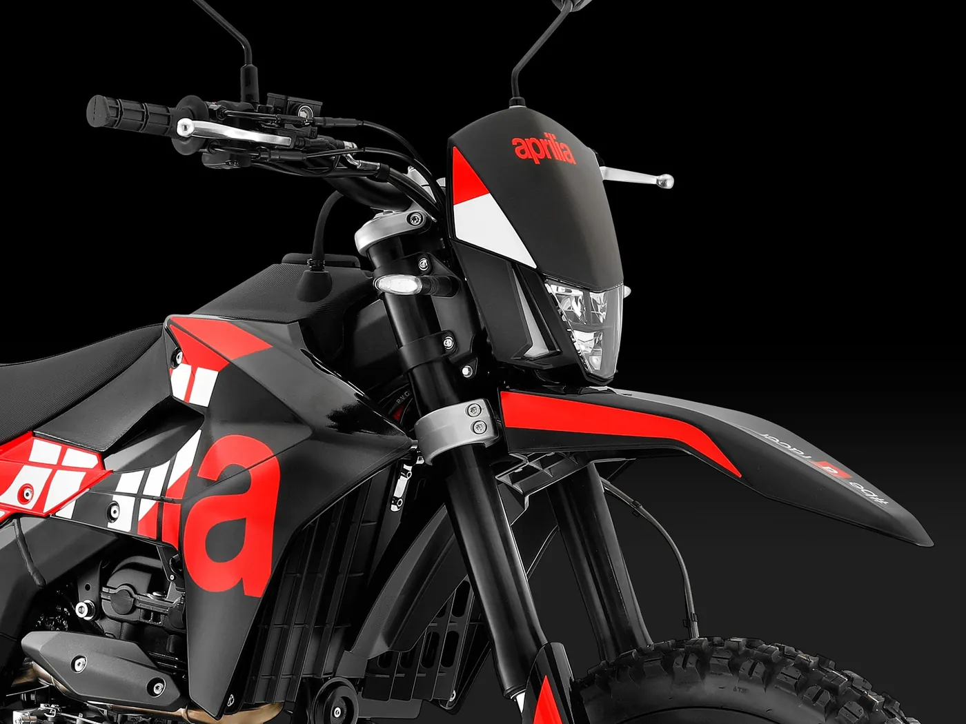 Foto oficial de la Aprilia RX 125