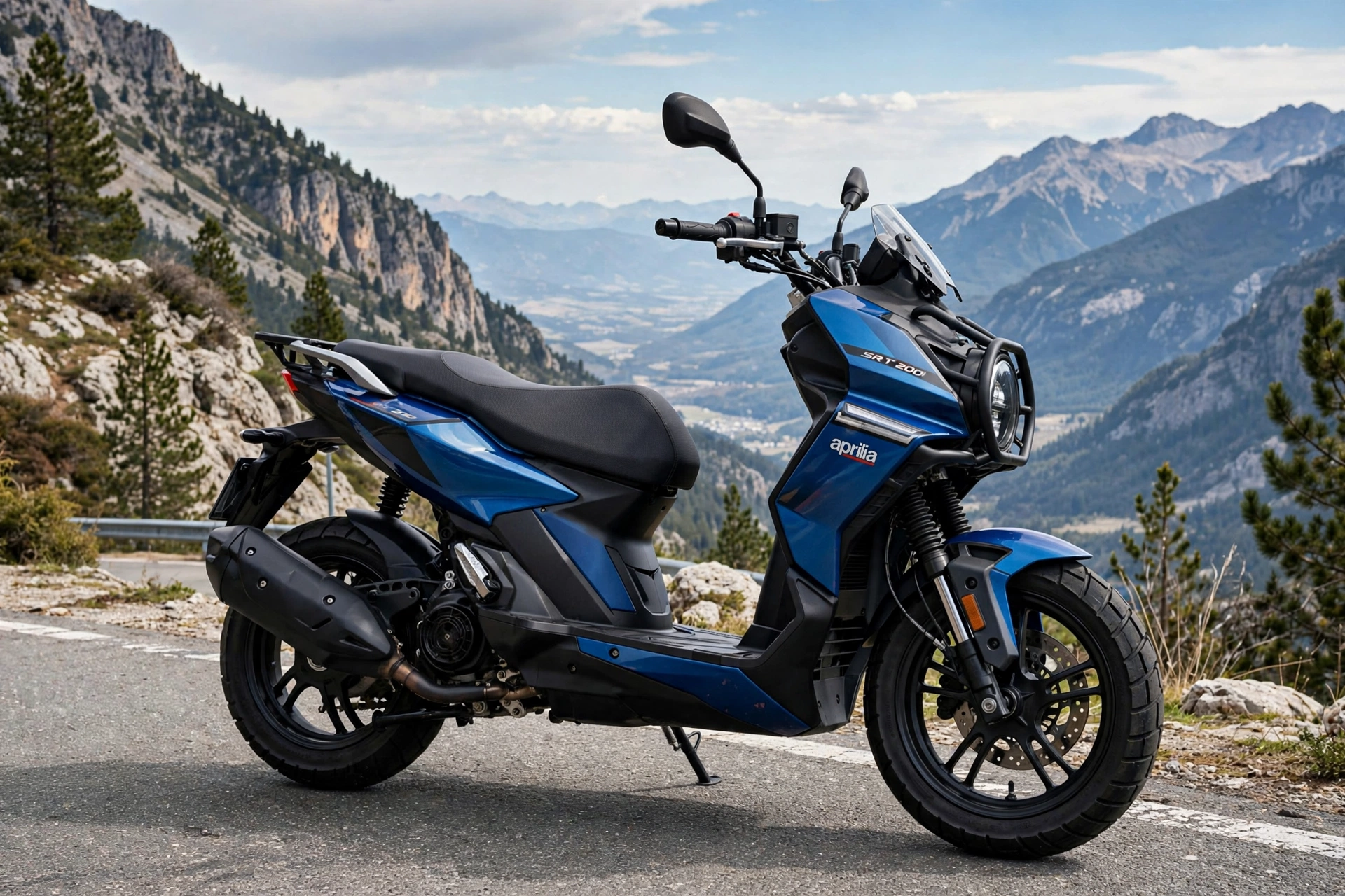 Aprilia SR GT 200 2024, vista lateral