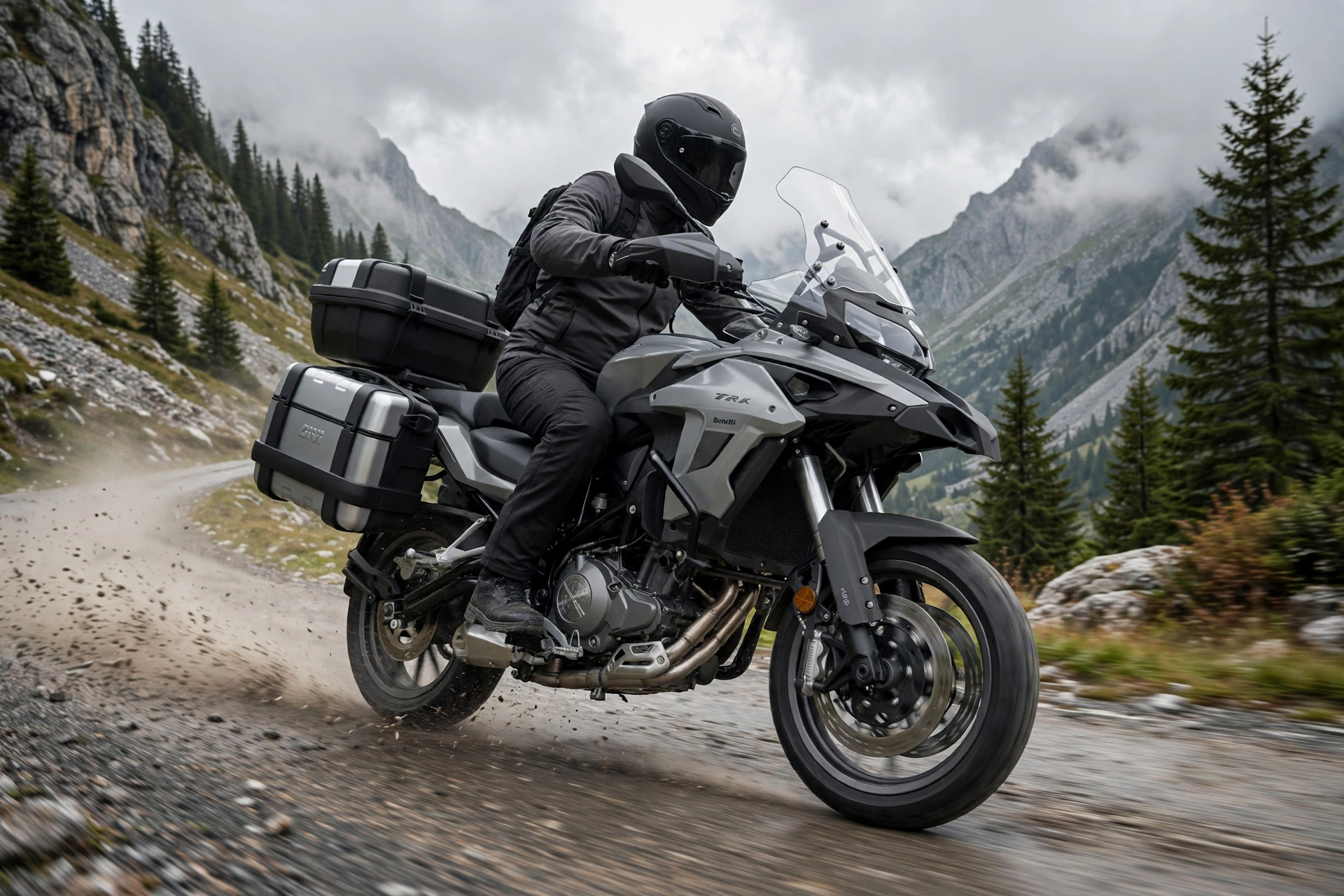Benelli TRK 502 2024 en ruta