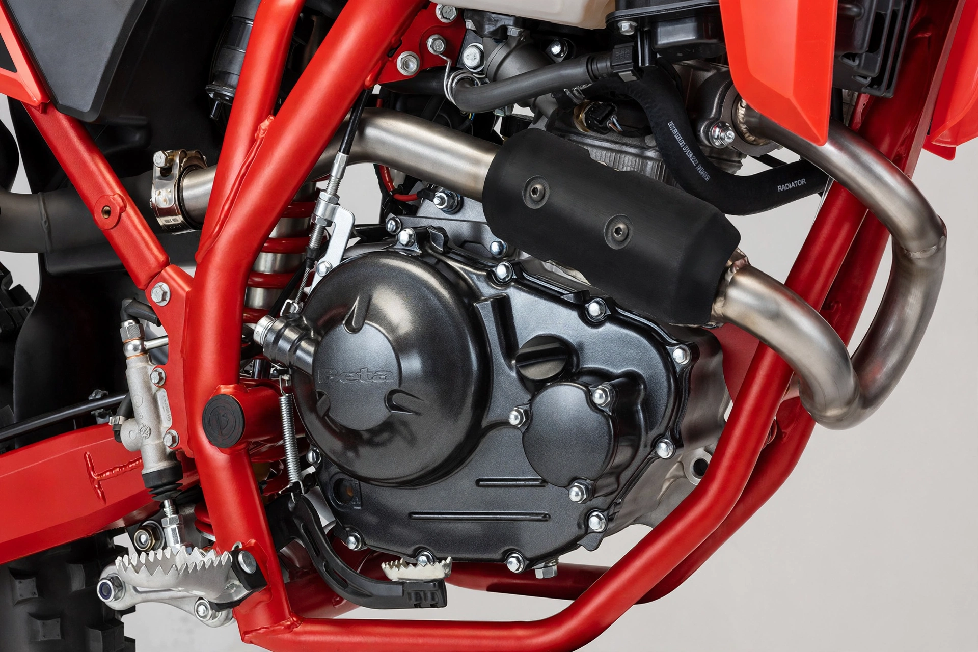 Detalle de la Beta RR 4T 125 R 2025