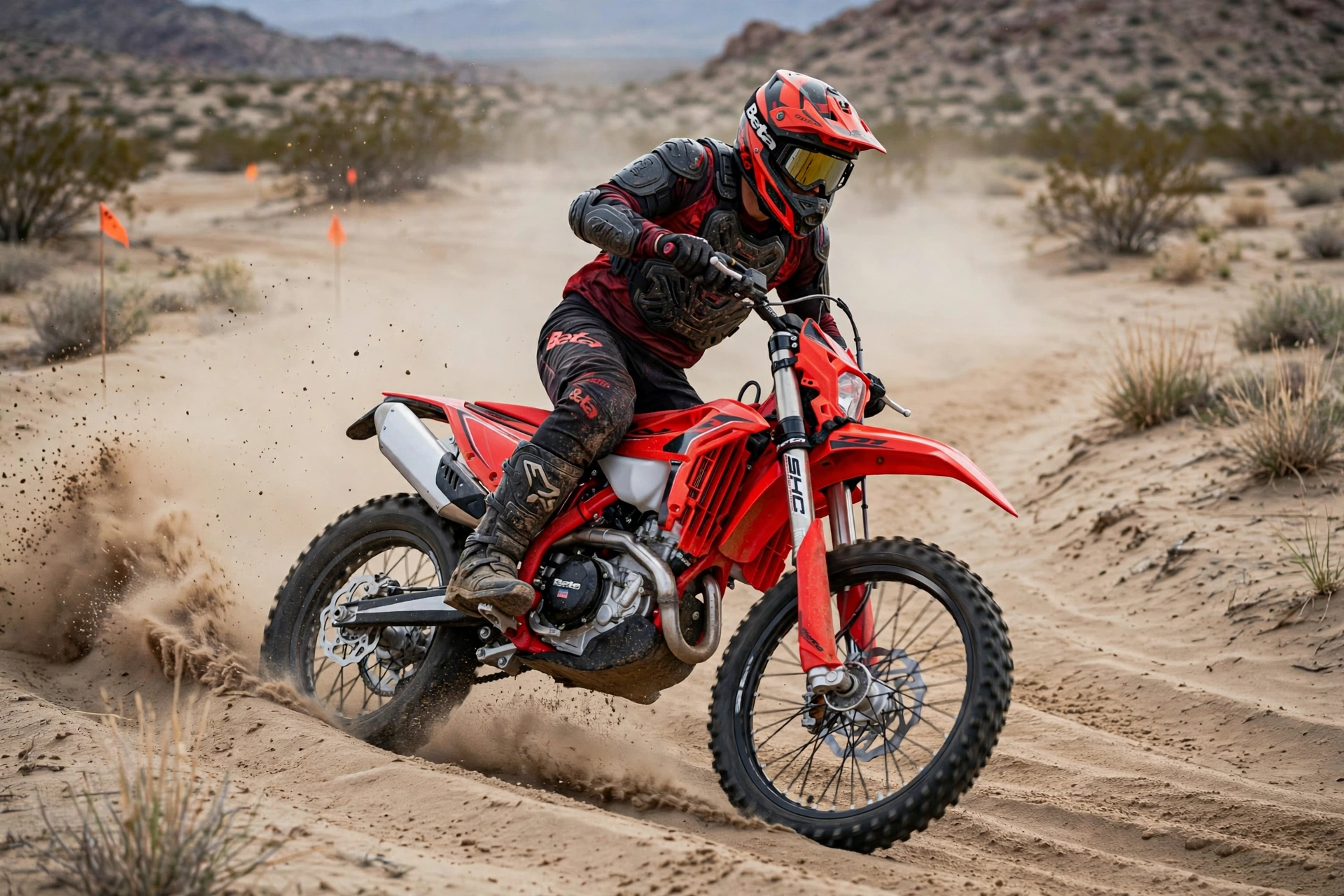 Beta RR X-Pro 350 2026 en una especial de enduro