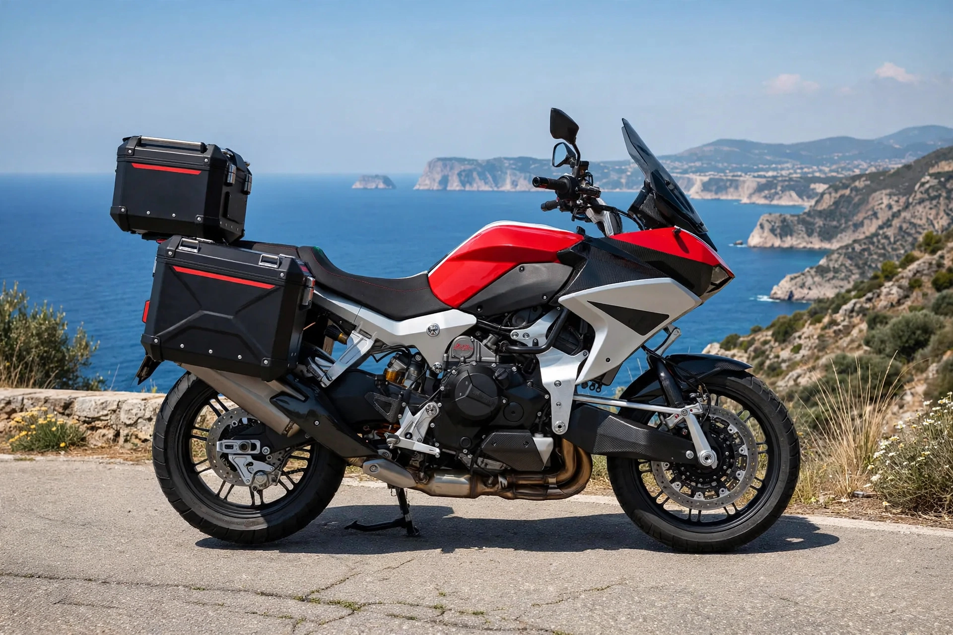 Bimota Tesi H2 Tera 2024, vista lateral