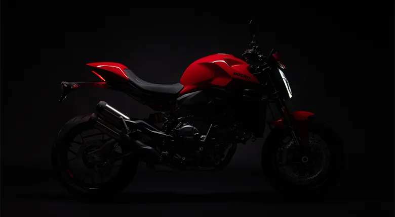 Foto oficial de la Ducati Monster
