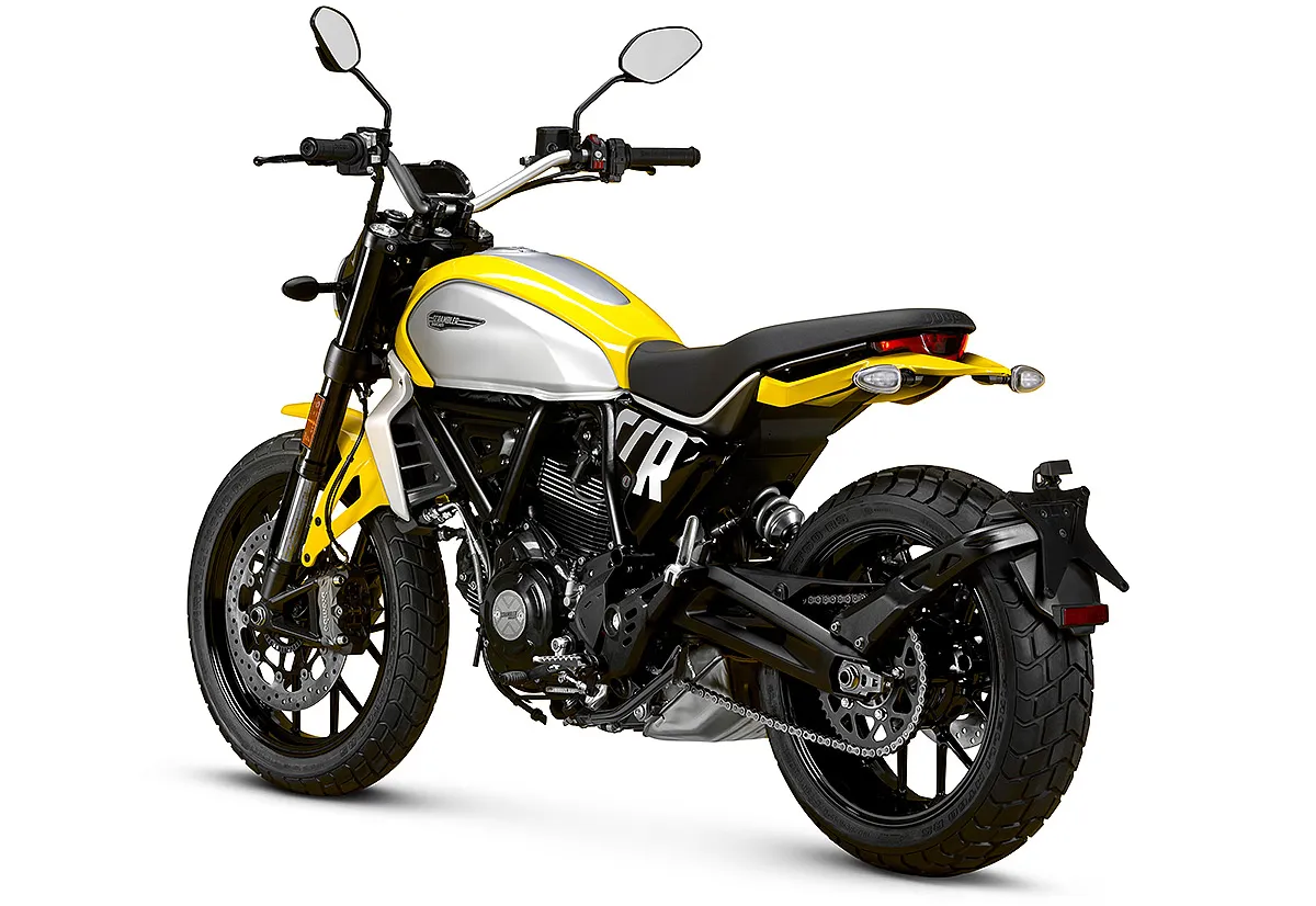 Foto oficial de la Ducati Scrambler 800