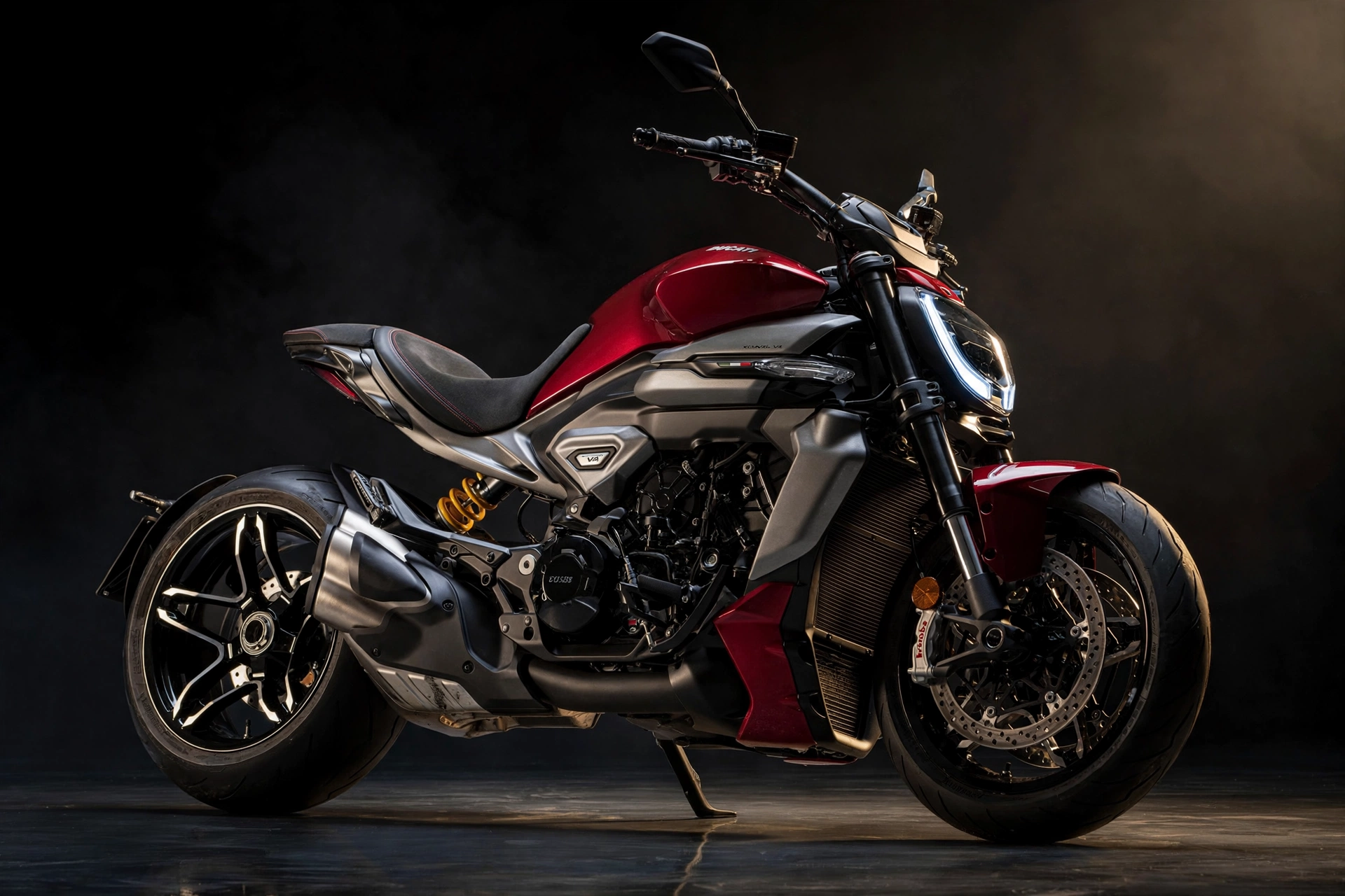 Foto oficial de la Ducati XDiavel V4
