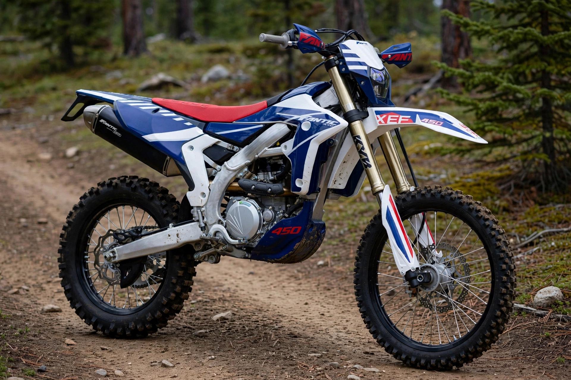 Foto oficial de la Fantic XEF 450