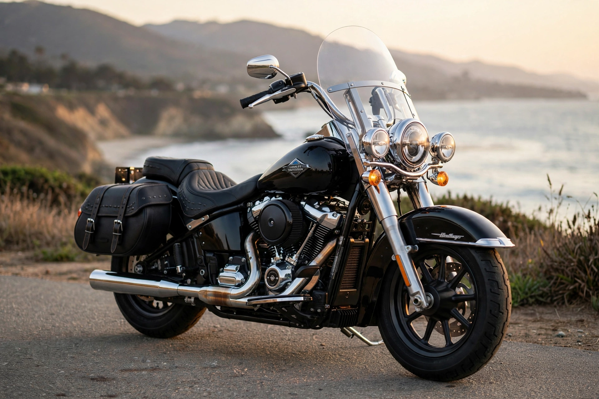 Foto oficial de la Harley-Davidson Heritage Classic