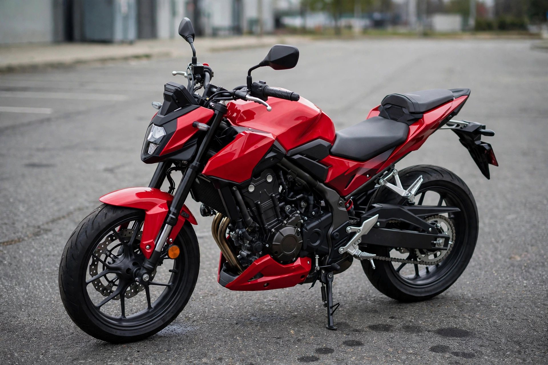 Foto oficial de la Honda CB500 Hornet