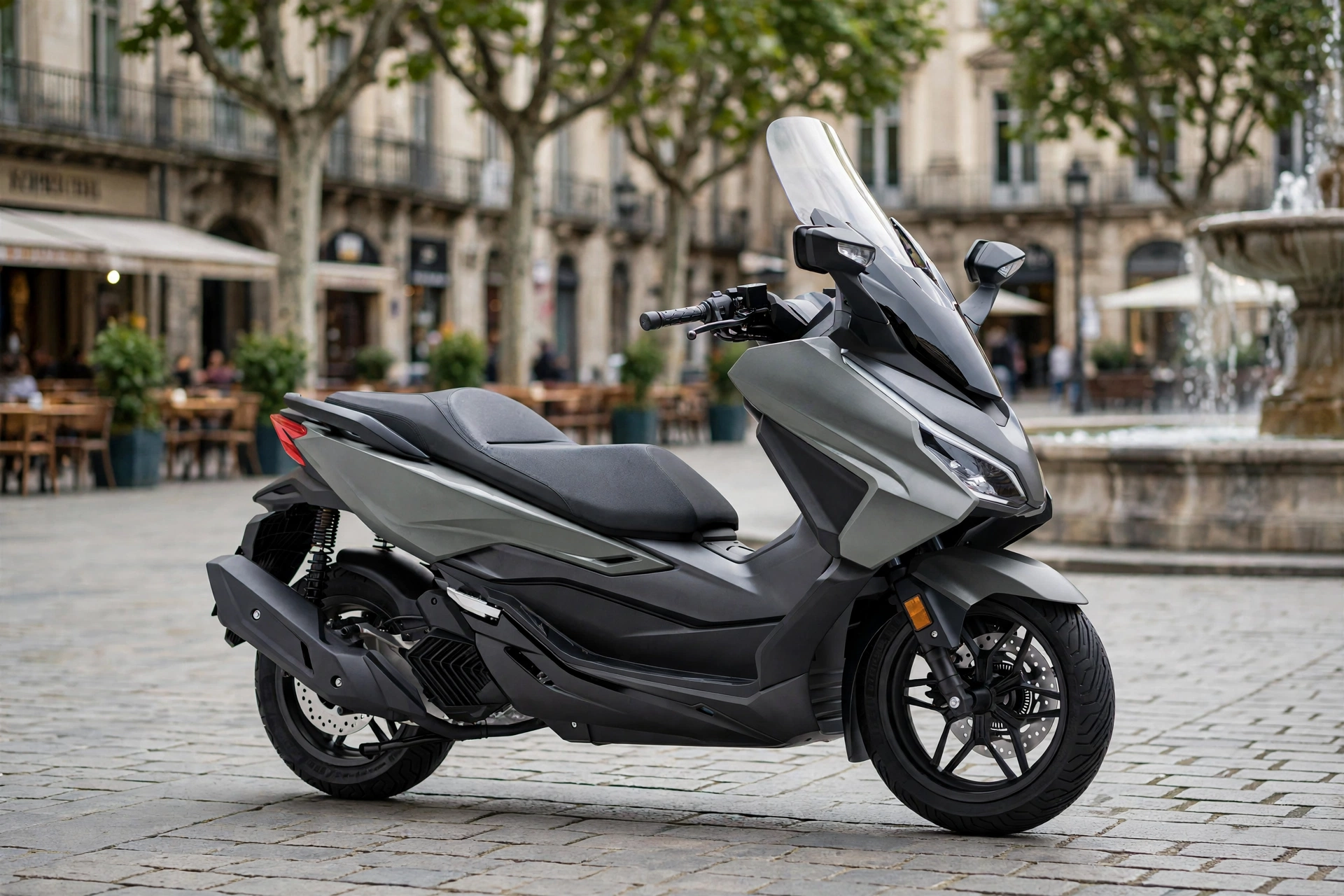 Foto oficial de la Honda Forza 125