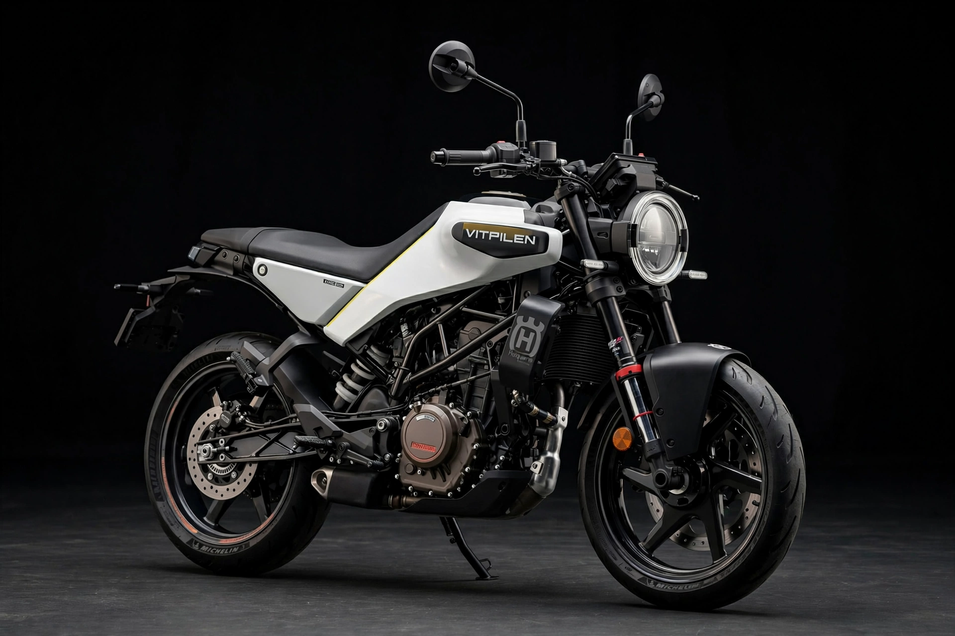 Foto oficial de la Husqvarna Vitpilen 125